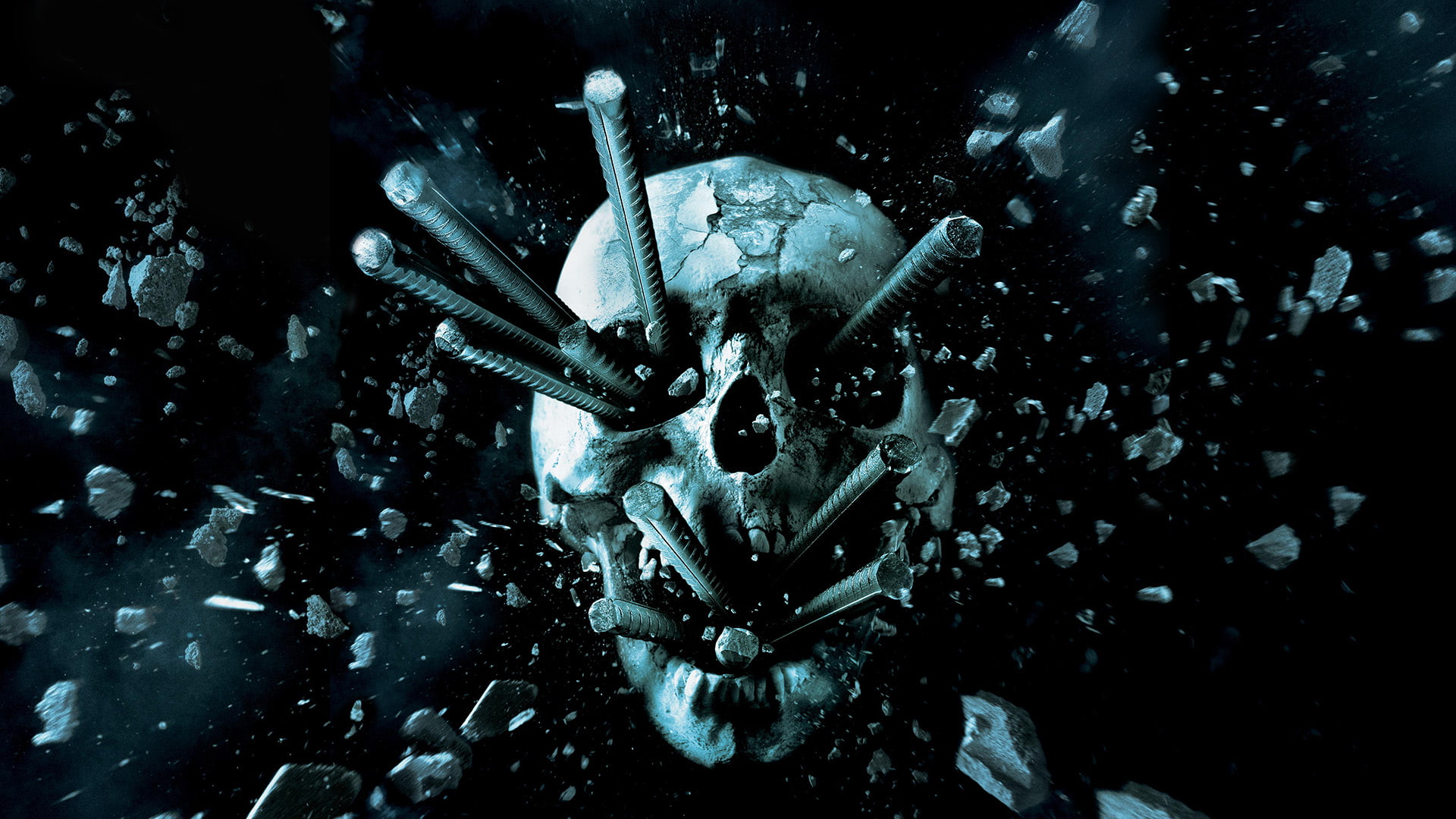 skulls, horror, destination, 1080P, skull, final, dark, HD Wallpaper