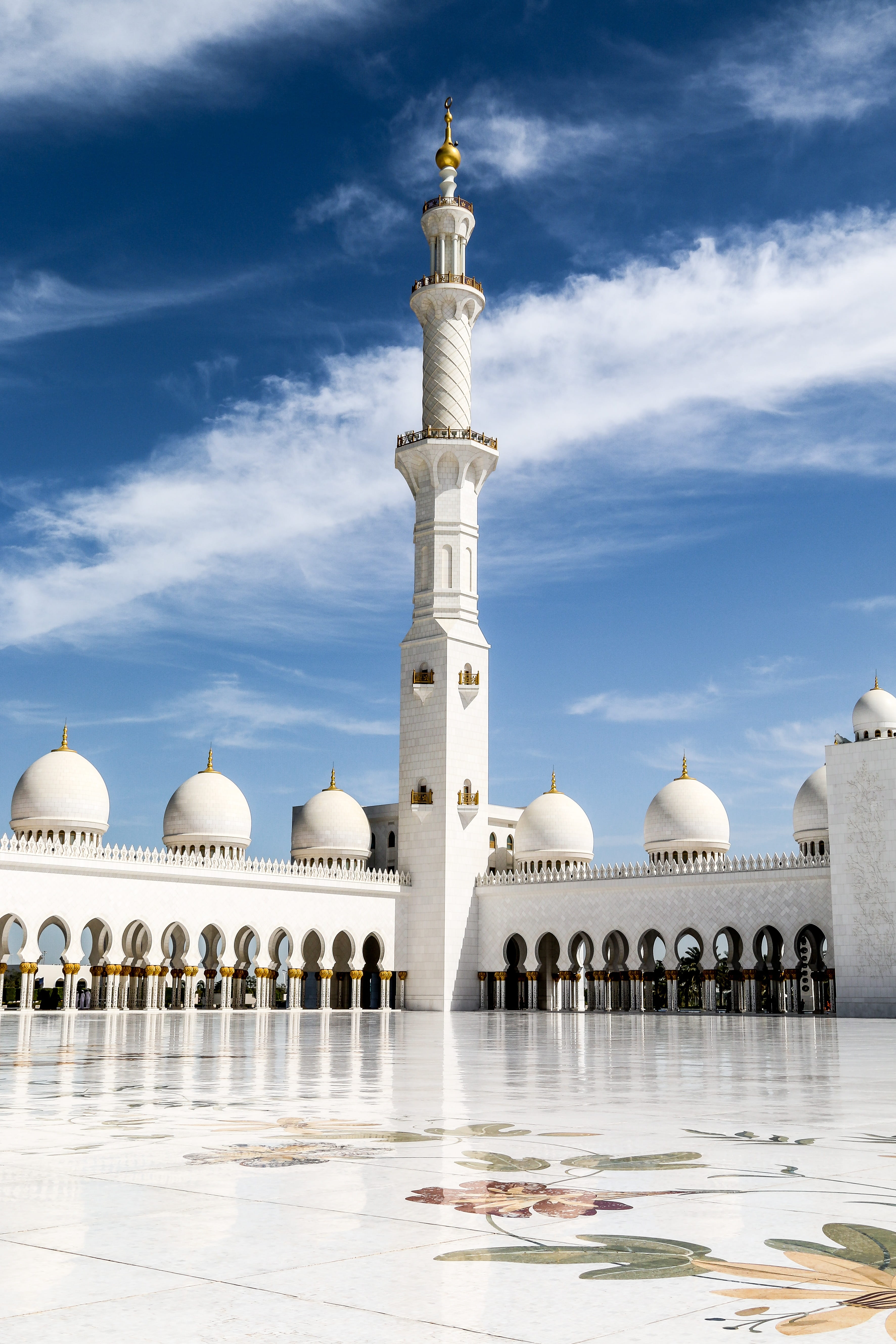 building exterior, tourism, arch, architectural column, place of worship, built structure, no people, spirituality, outdoors, building, travel, islamic, Phone HD Wallpaper
