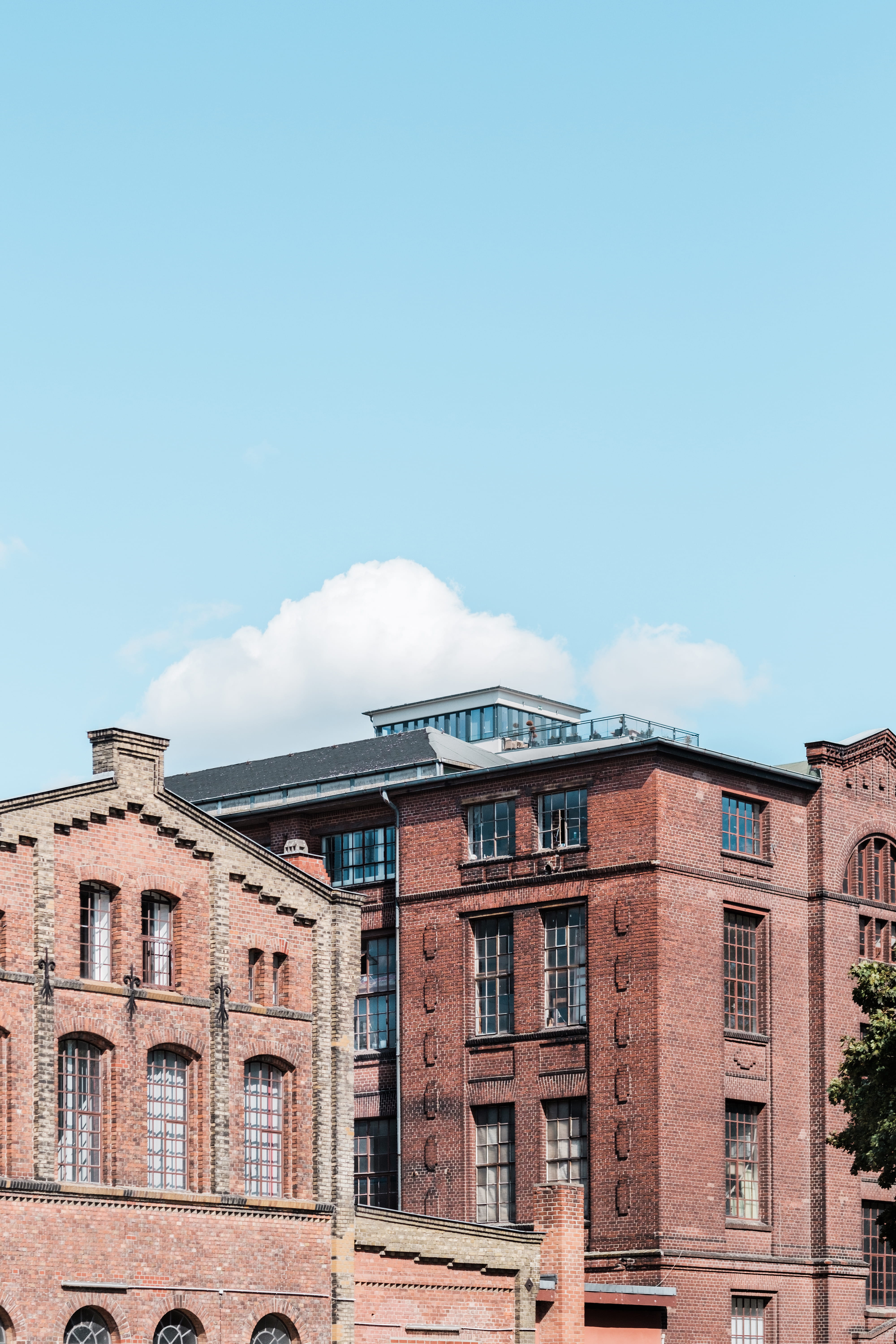 built structure, window, cloudy, windows, nature, house, housing, factory, mansion, apartment building, copy space, town, building exterior, brown, low angle view, Phone HD Wallpaper