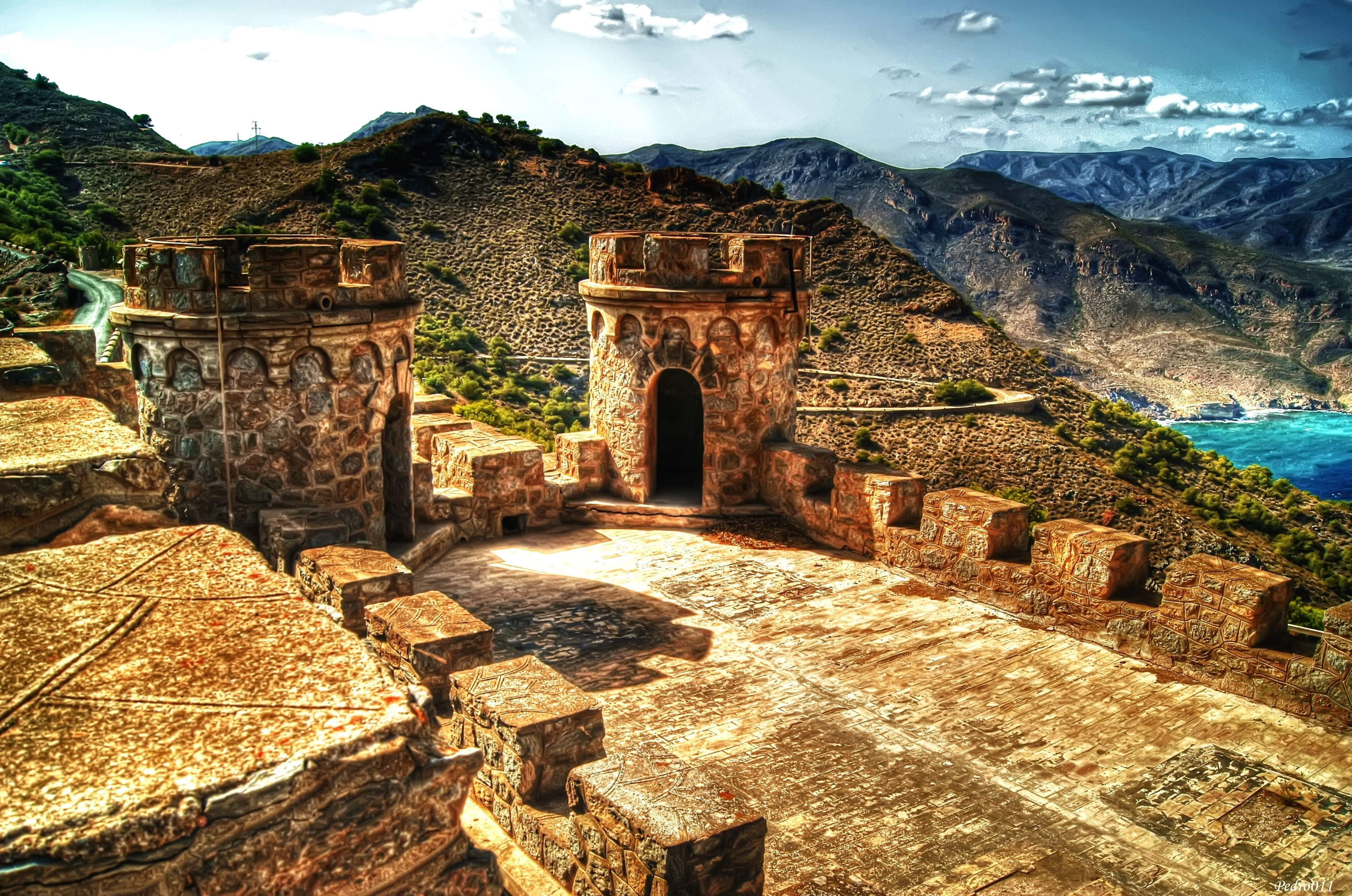 2K, HDR, Spain, building, HD Wallpaper