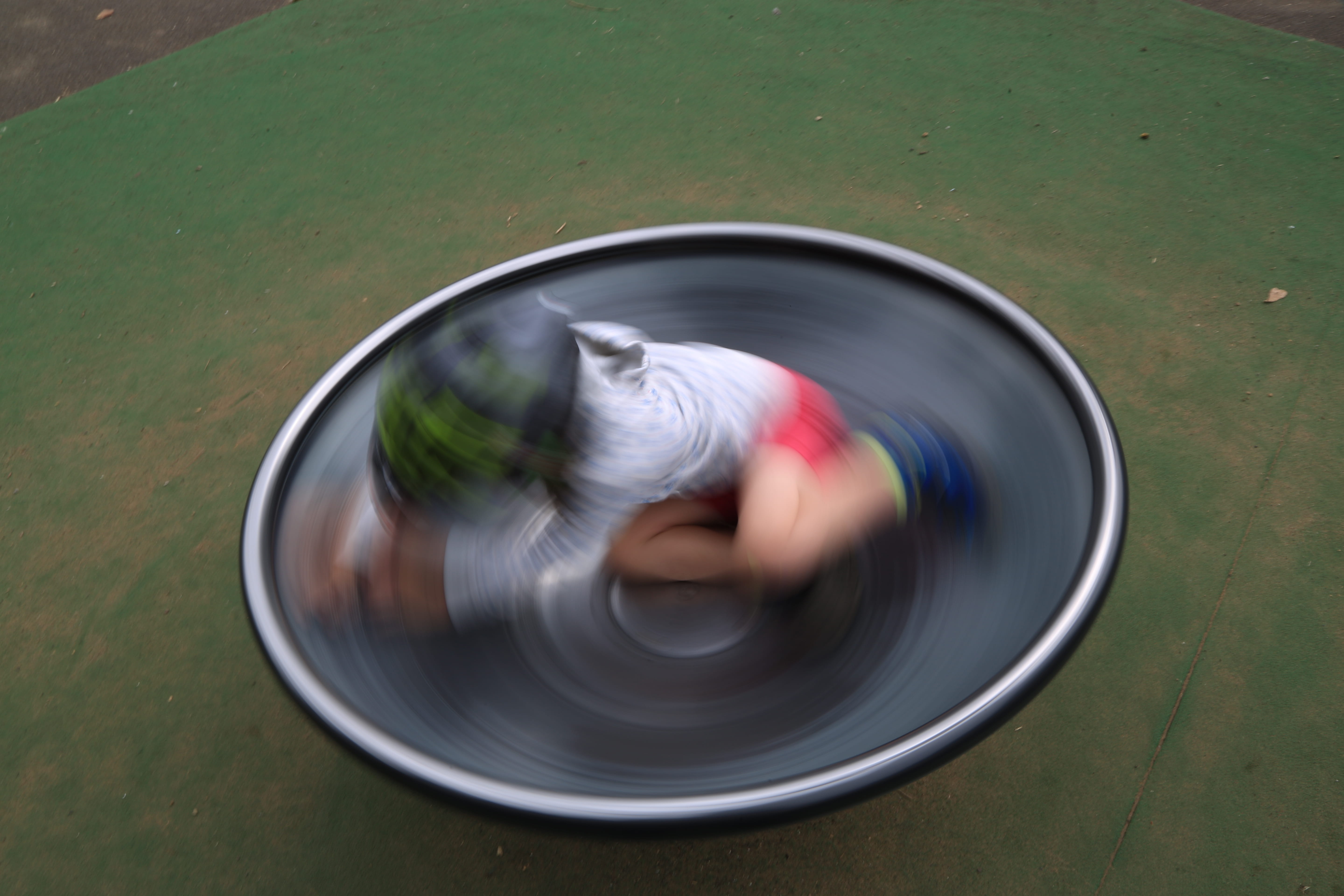 day, sport, shape, vitality, child, motion, directly above, blurred motion, outdoors, close-up, high angle view, activity, people, roundabout, geometric shape, HD Wallpaper