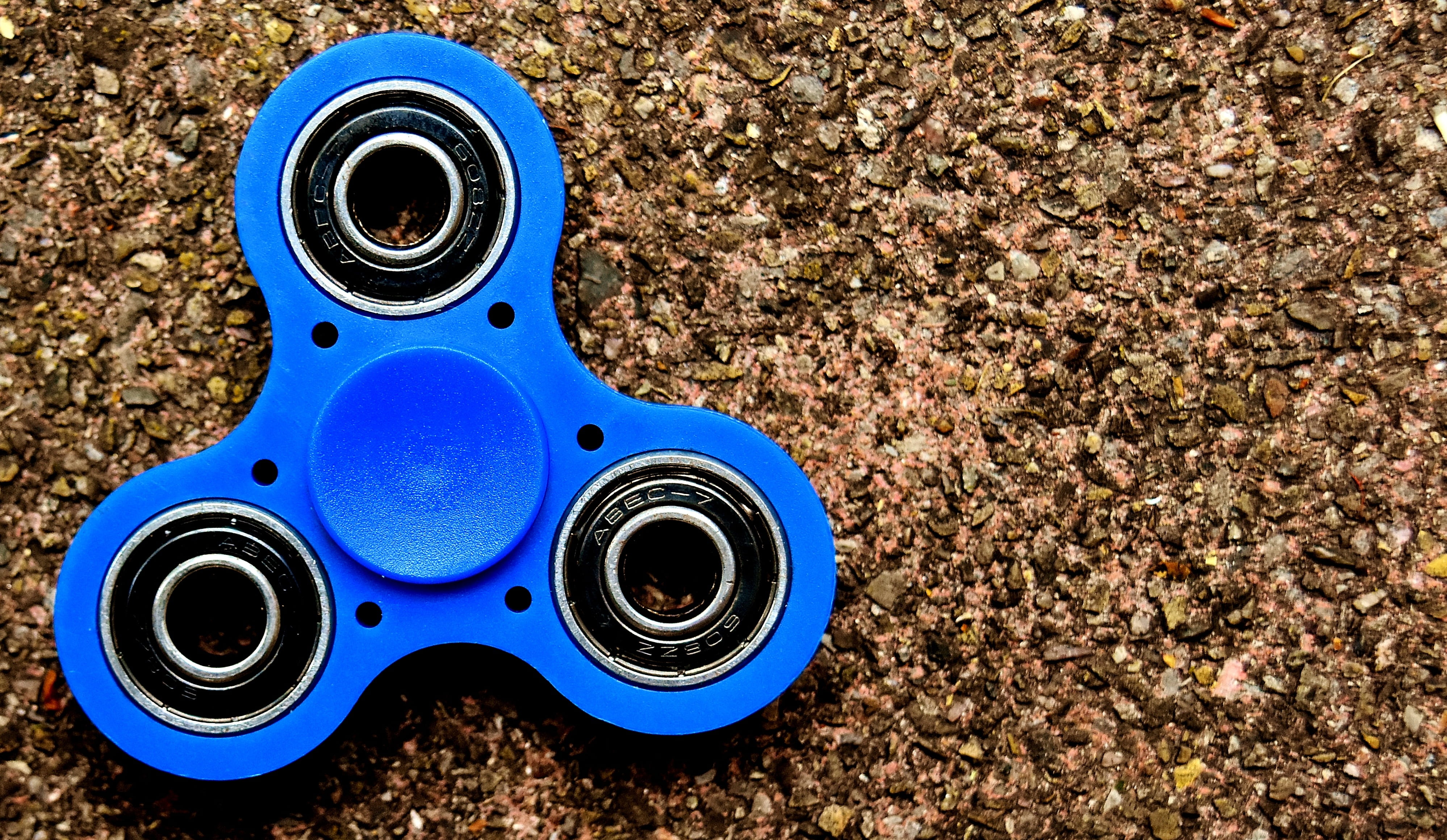 Popular, mode of transportation, ball bearings, day, field, protection, shape, fun, leaf, nature, close-up, land vehicle, Spinner, plant part, blue, no people, HD Wallpaper