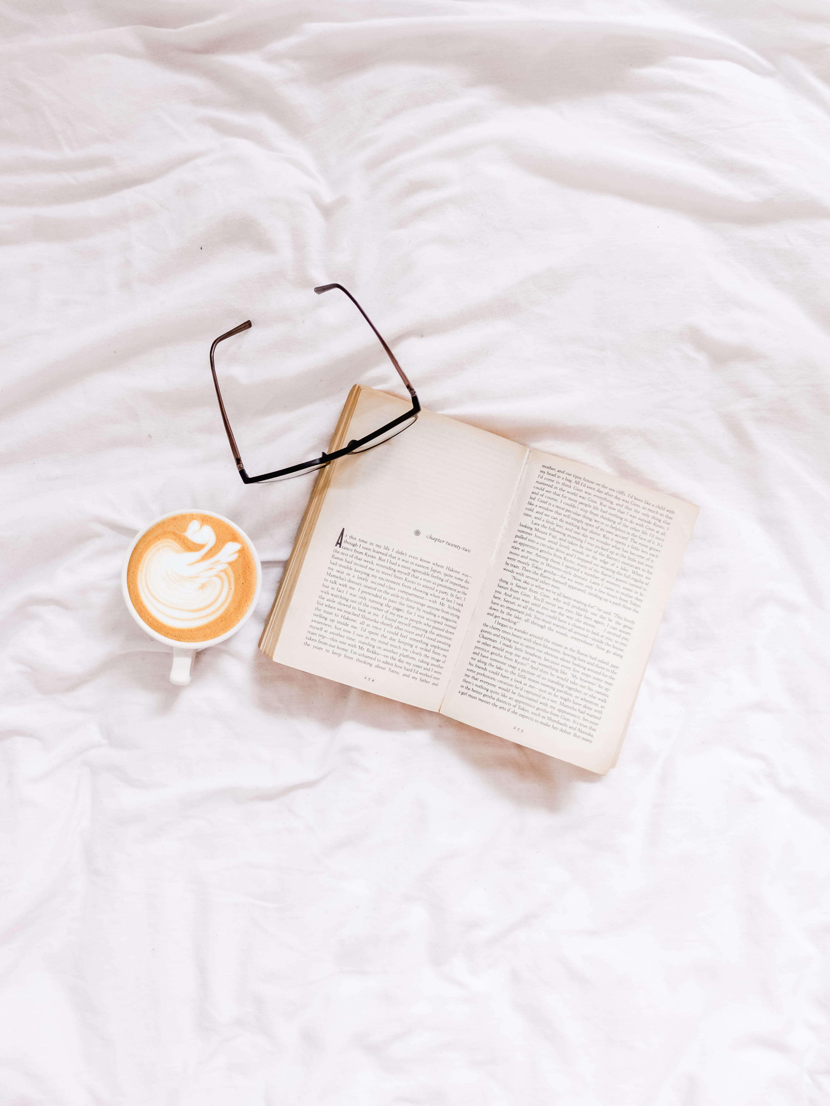 directly above, text, glasses, linen, accessories, accessory, signature, no people, book, furniture, sheet, symbol, coffee, coffee - drink, glass, still life, Phone HD Wallpaper