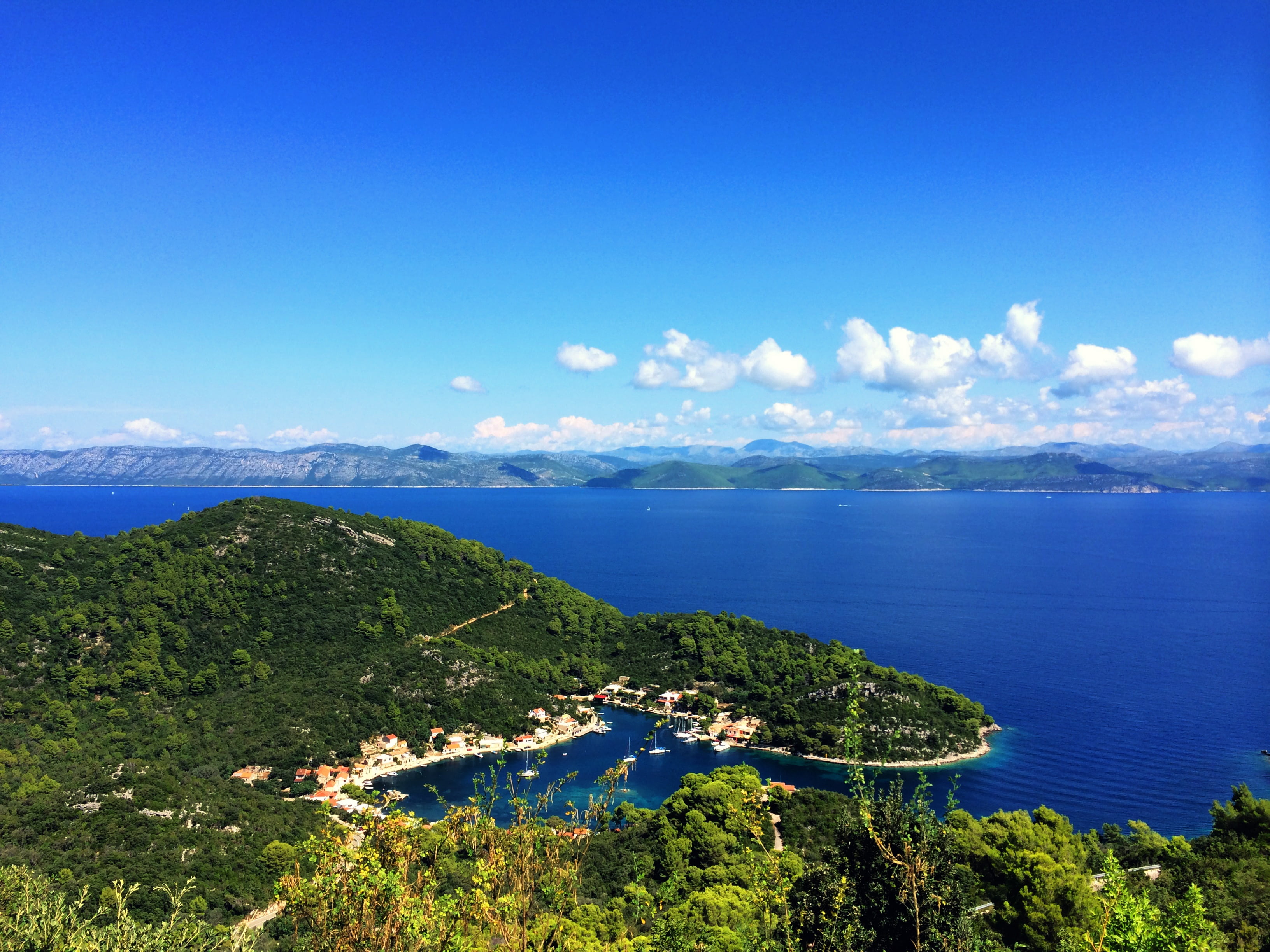sightseeing, outdoors, summer, water, village, sky, attraction, environment, destination, old, europe, sea, tranquility, croatia, beauty in nature, coastal, HD Wallpaper