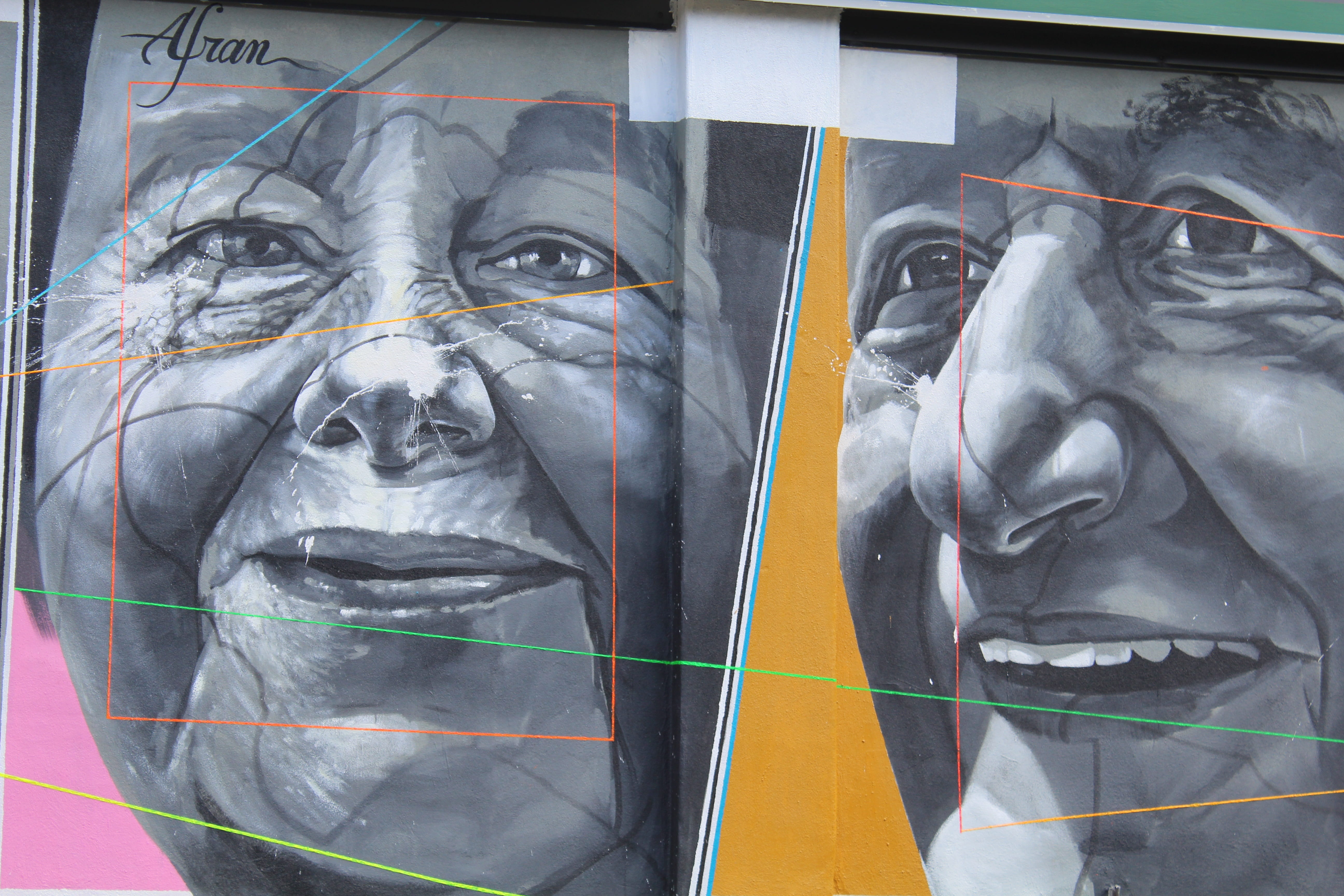 street art, 5K, sculpture, expression, art and craft, day, face, architecture, creativity, craft, close-up, indoors, mammal, murals, look, faces, lecco, HD Wallpaper