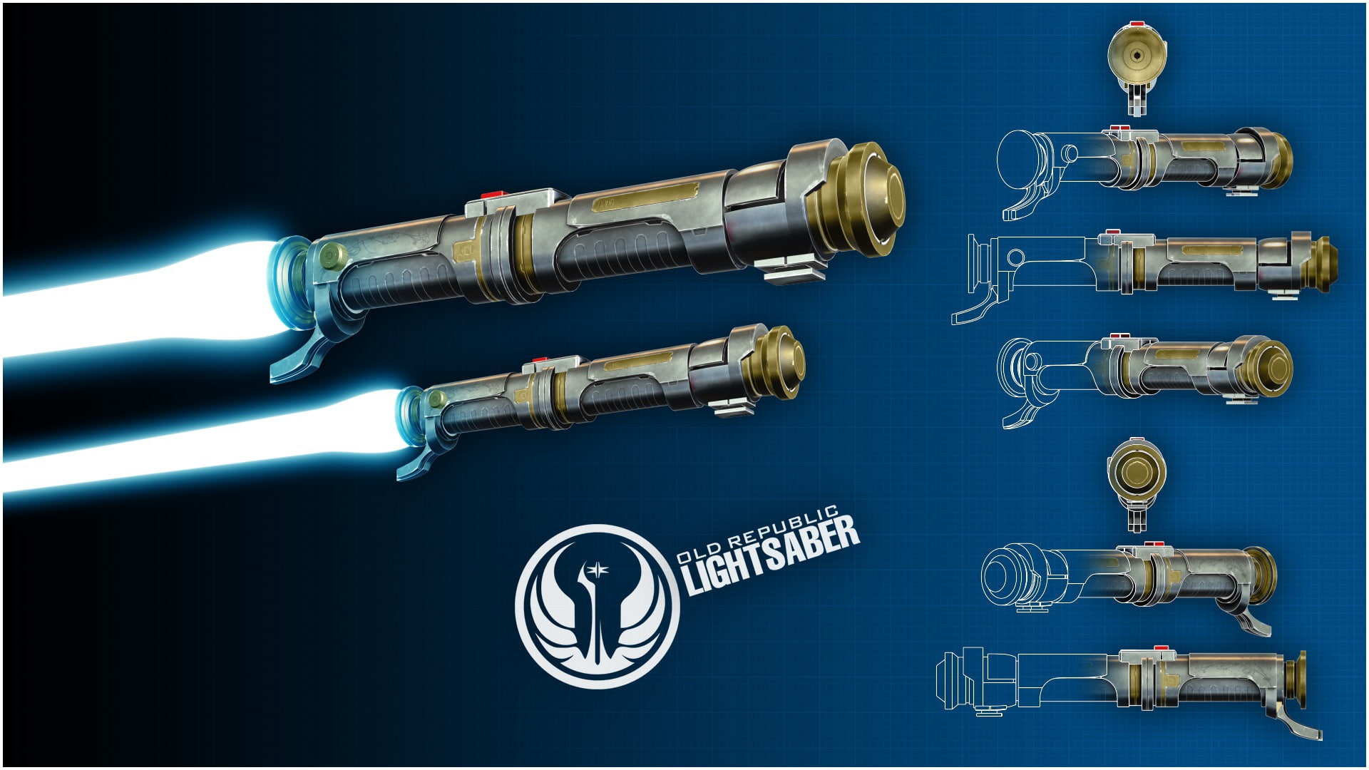 Star Wars, jedi, Lightsaber, wars, kotor, hd, games, art, video, 1080P, old, repudlic, star, HD Wallpaper