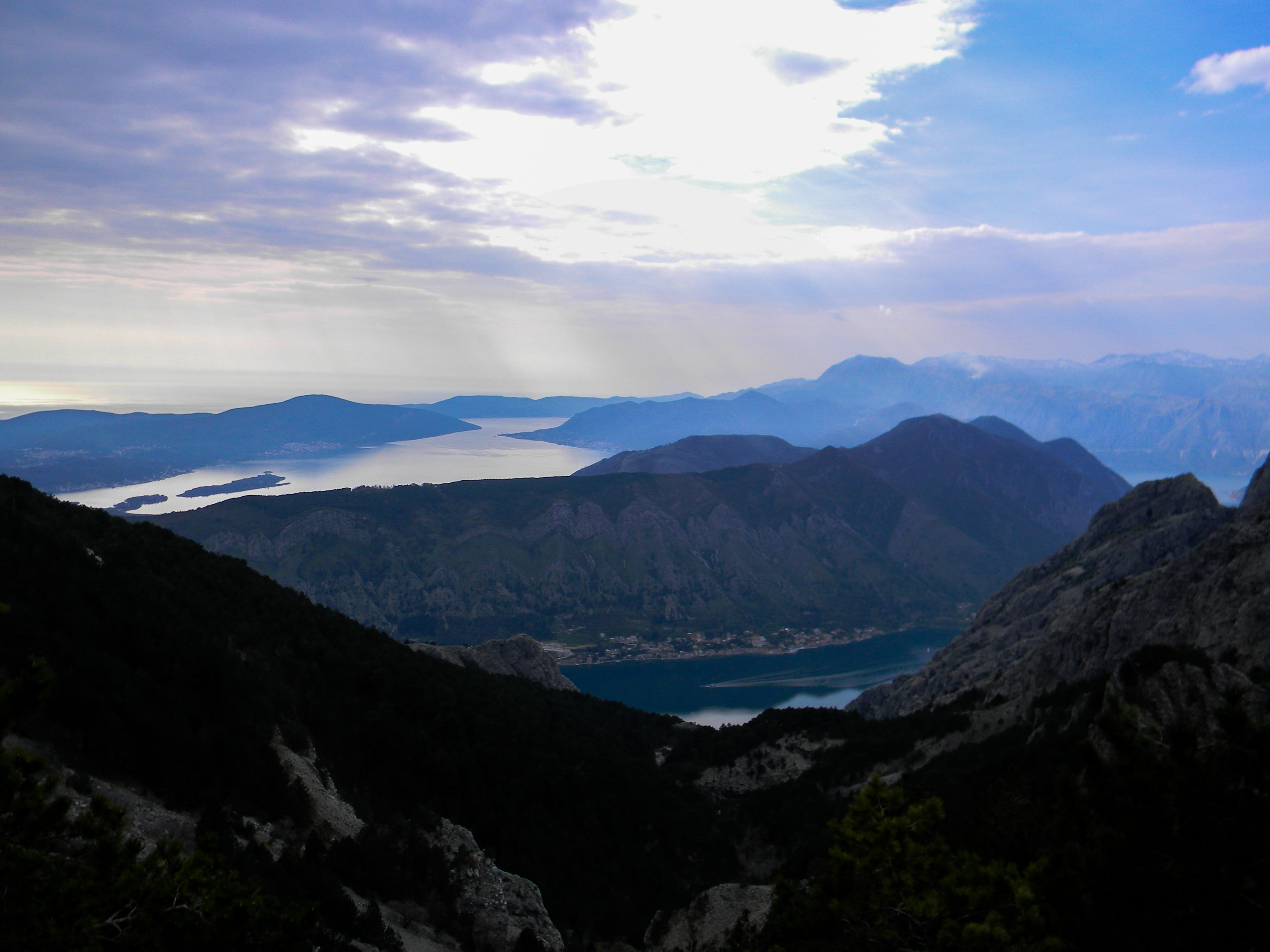 beauty in nature, slopes, no one, boko-kotor bay, mountain range, the picturesque, montenegro, landscape, tranquility, day, mountains, tourism, nature, HD Wallpaper