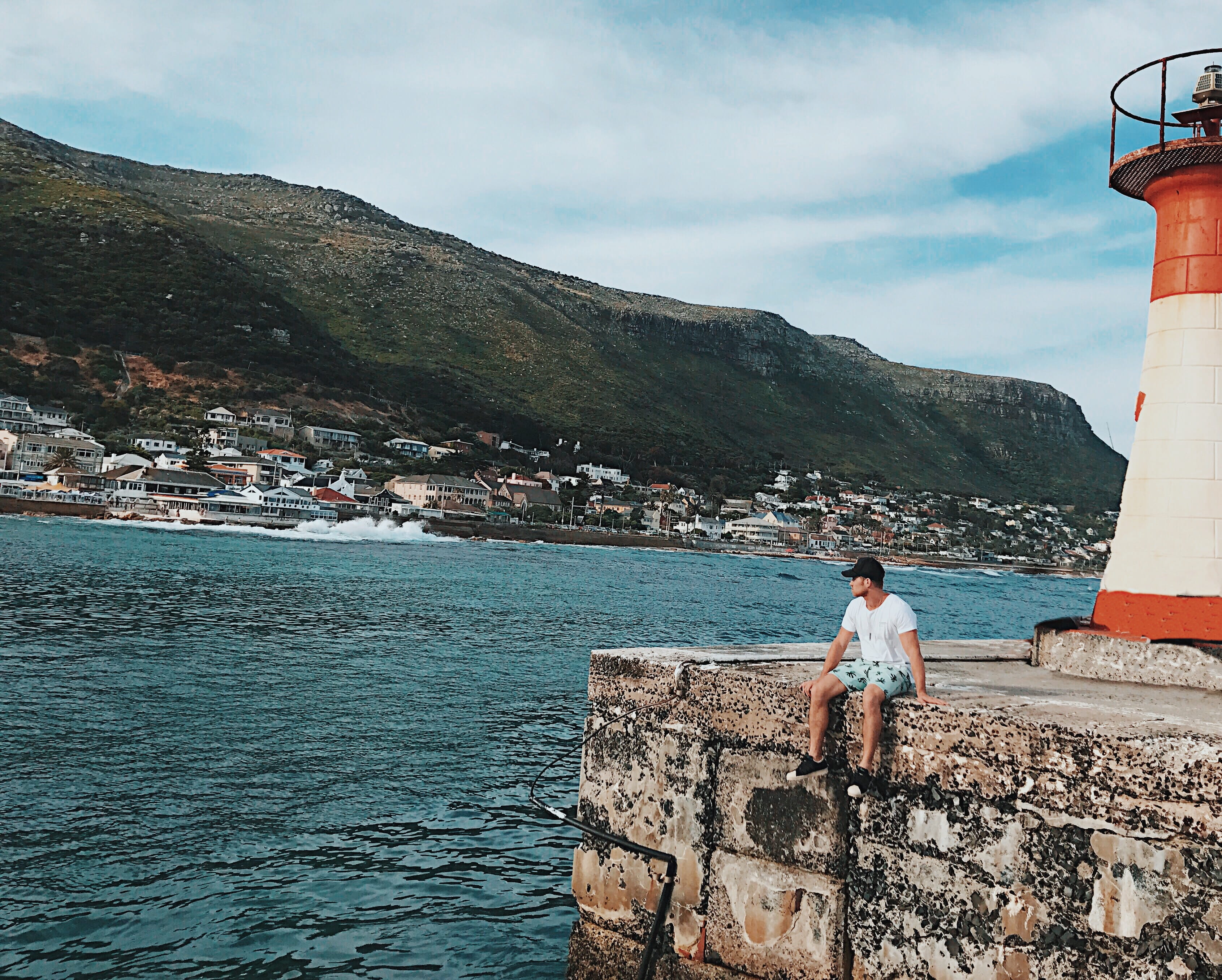 water, building exterior, full length, men, harbour, south africa, man, day, scenics - nature, sea, one person, sky, beauty in nature, leisure activity, HD Wallpaper