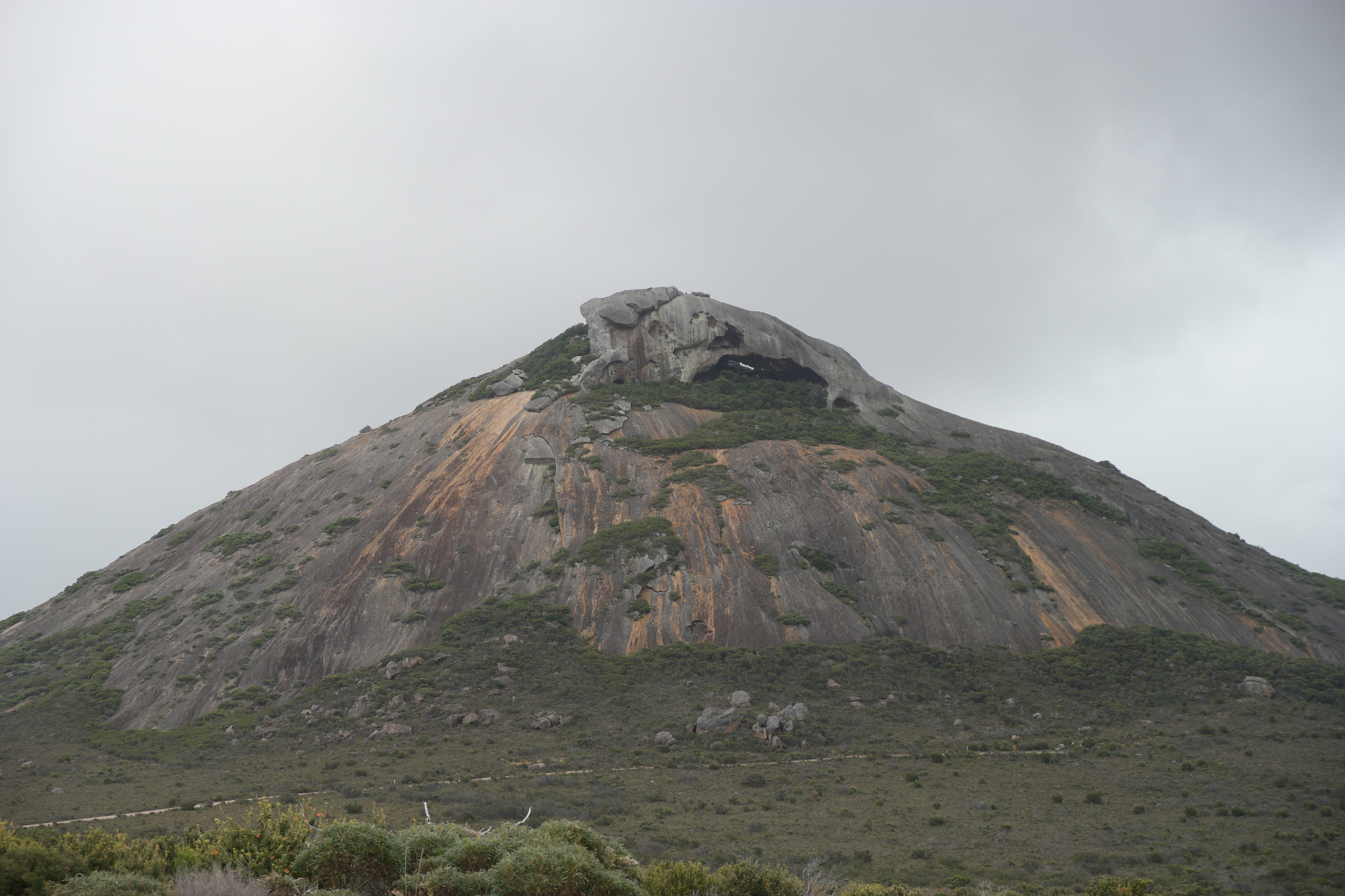 peak, non-urban scene, travel destinations, nature, scenics, landscape, outdoors, national, no people, 5K, photos, overcast, public domain, cloud - sky, HD Wallpaper