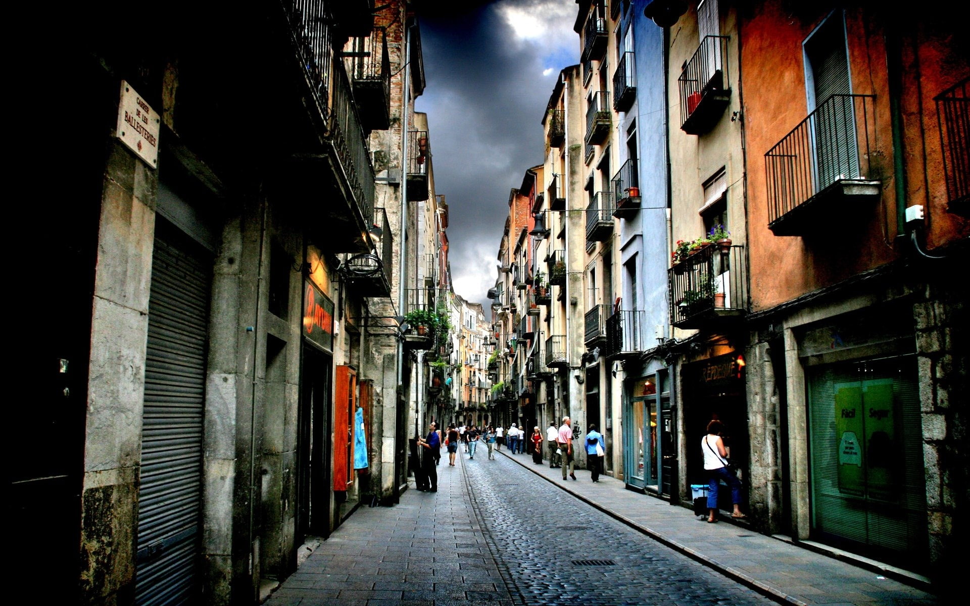girona, 1080P, HD Wallpaper