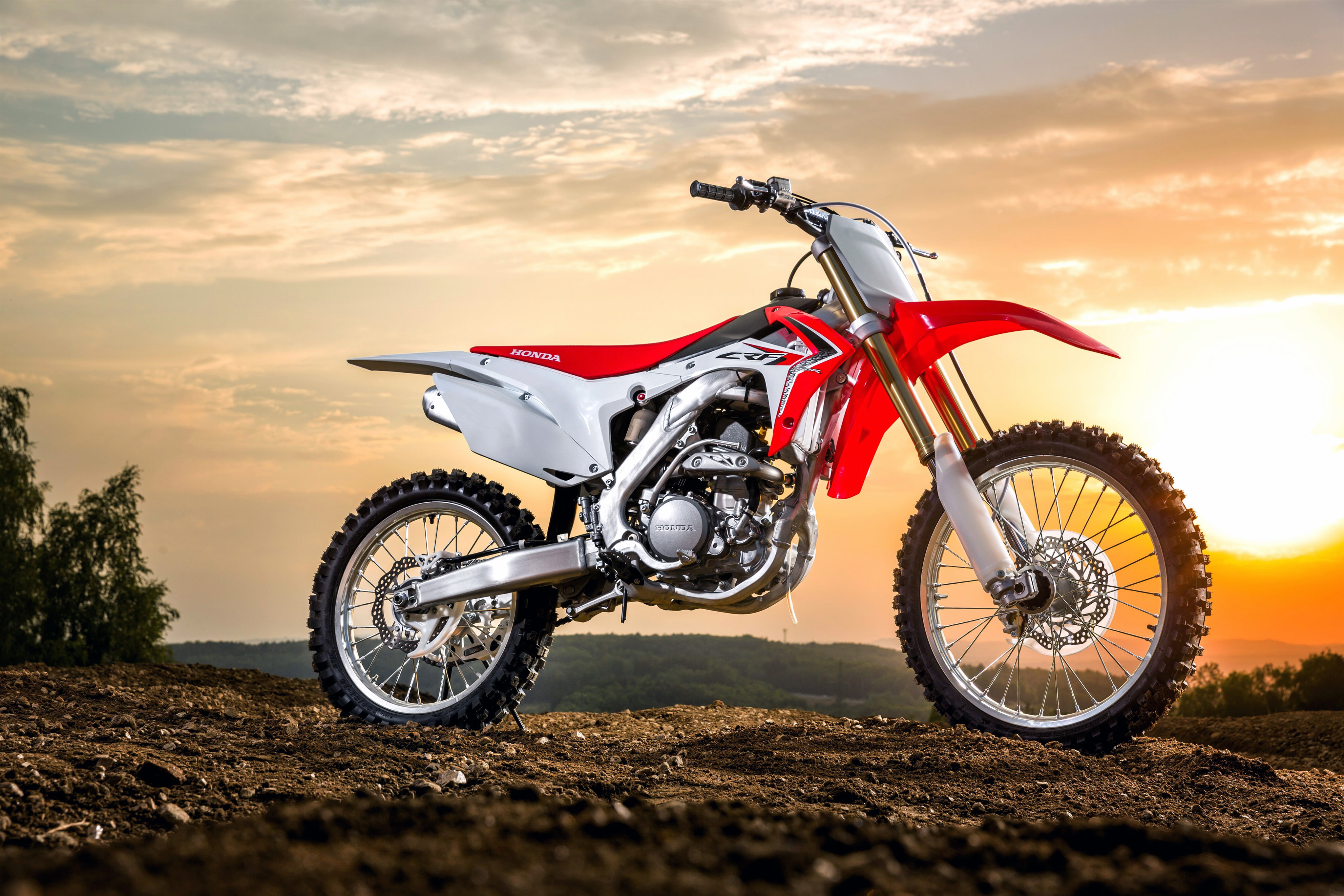 2017, 4K, Honda CRF250R, 4K, HD Wallpaper