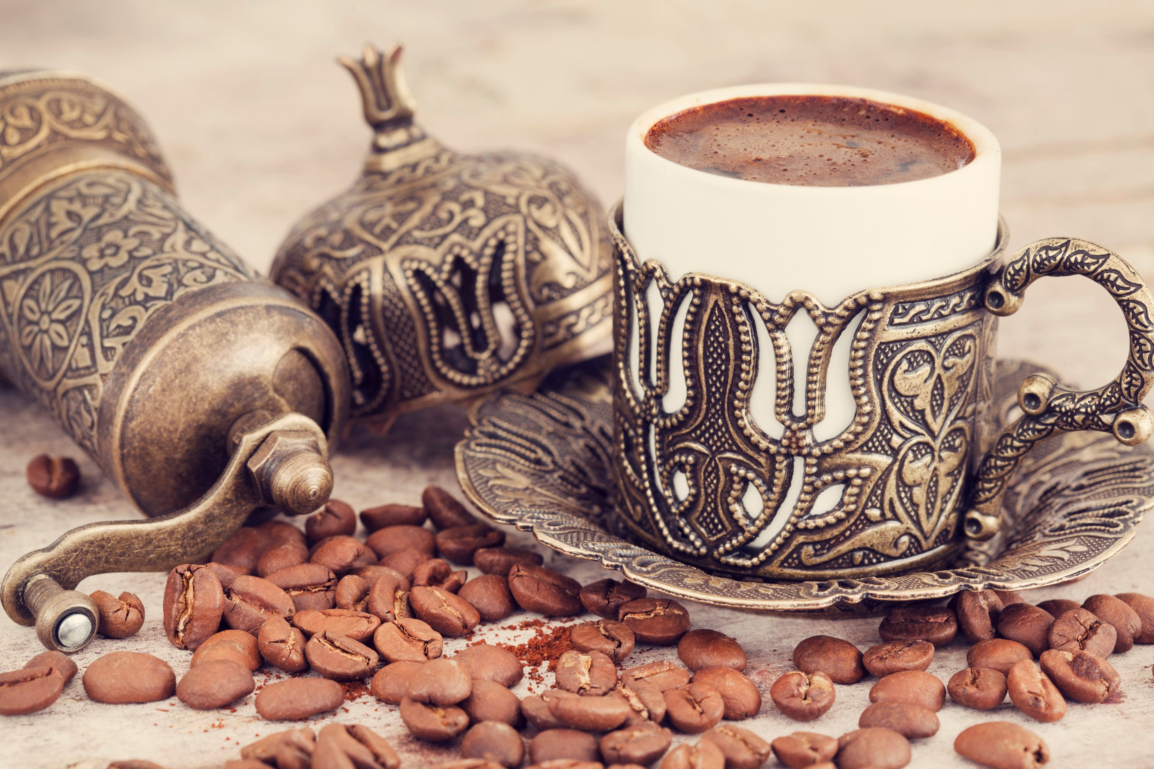 still life, teapot, no people, cup, close-up, ceramics, floral pattern, design, animal representation, mug, representation, food, food and drink, table, HD Wallpaper