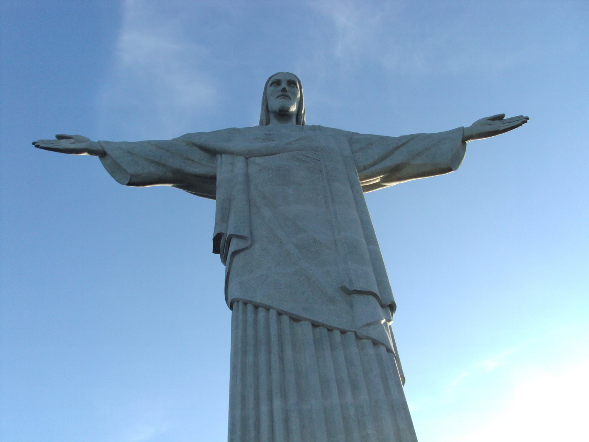 travel, religion, statue, nature, memorial, christ, history, art and craft, architecture, peace, famous Place, sculpture, sky, human representation, low angle view, HD Wallpaper