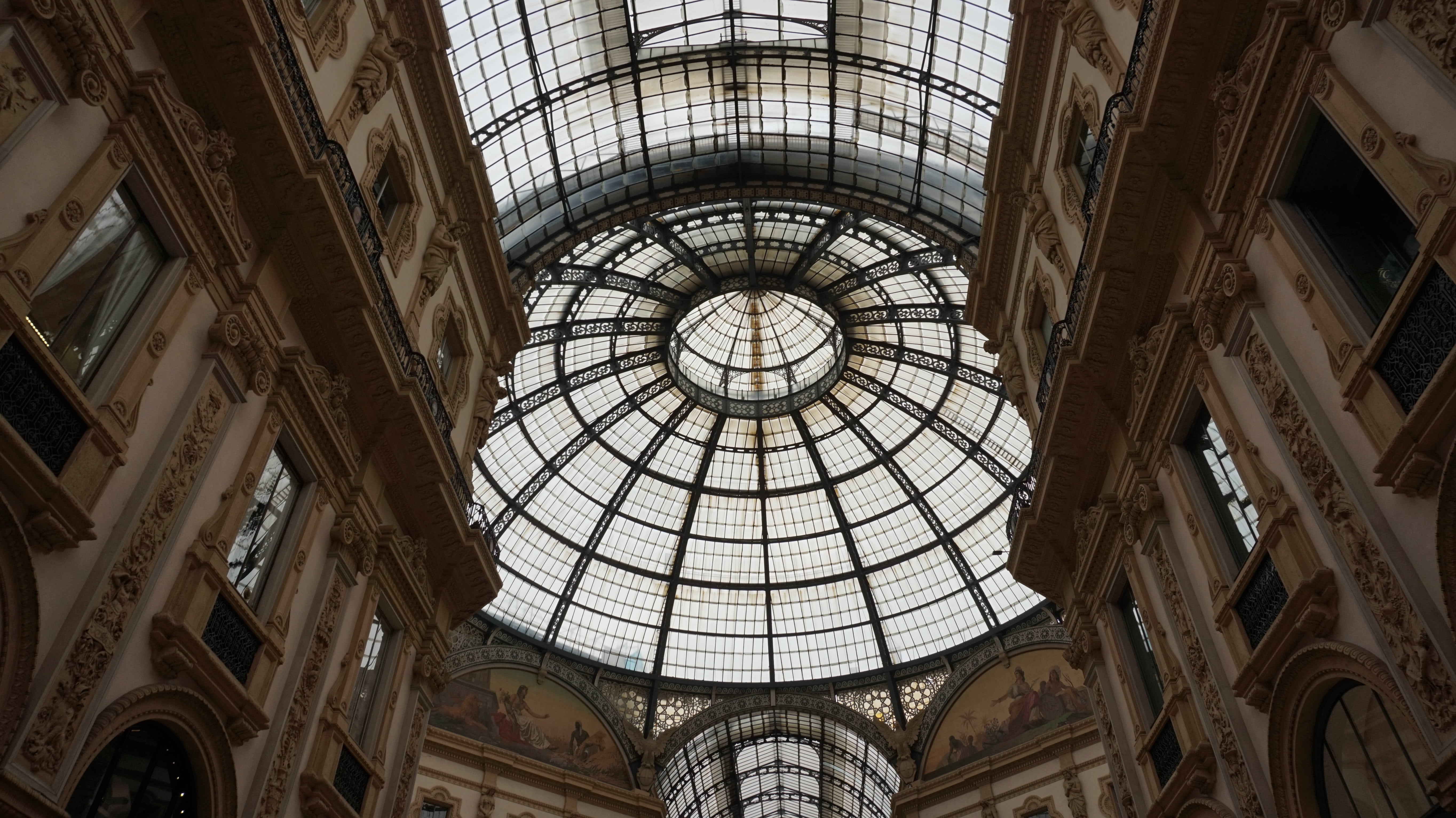 city, glass - material, monument, mural, day, church, sculpture, italy, famous Place, dome, 5K, tourism, built Structure, travel destinations, arch, window, HD Wallpaper
