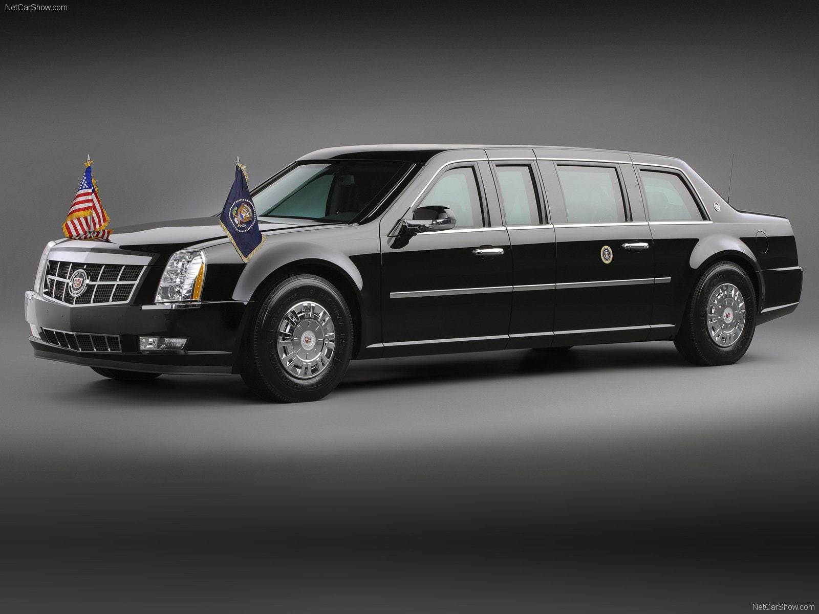 720P, Vehicles, Cadilac Presidential Limousine, HD Wallpaper
