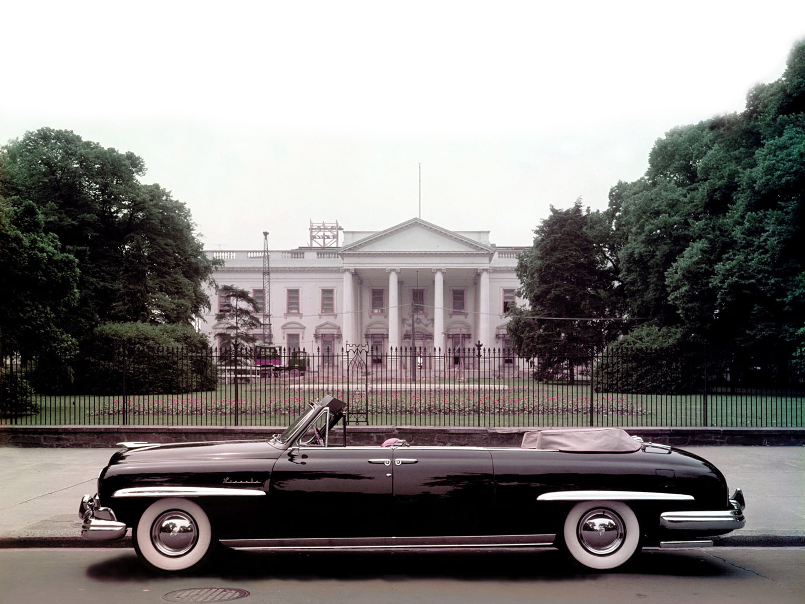 limousine, cosmopolitan, 720P, 1950, presidential, lincoln, luxury, retro, HD Wallpaper