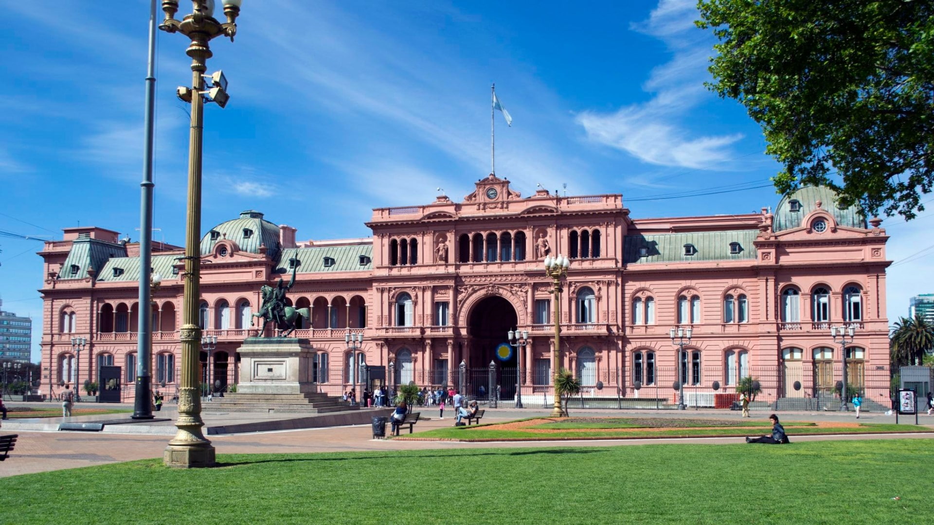 casa rosada, 1080P, HD Wallpaper