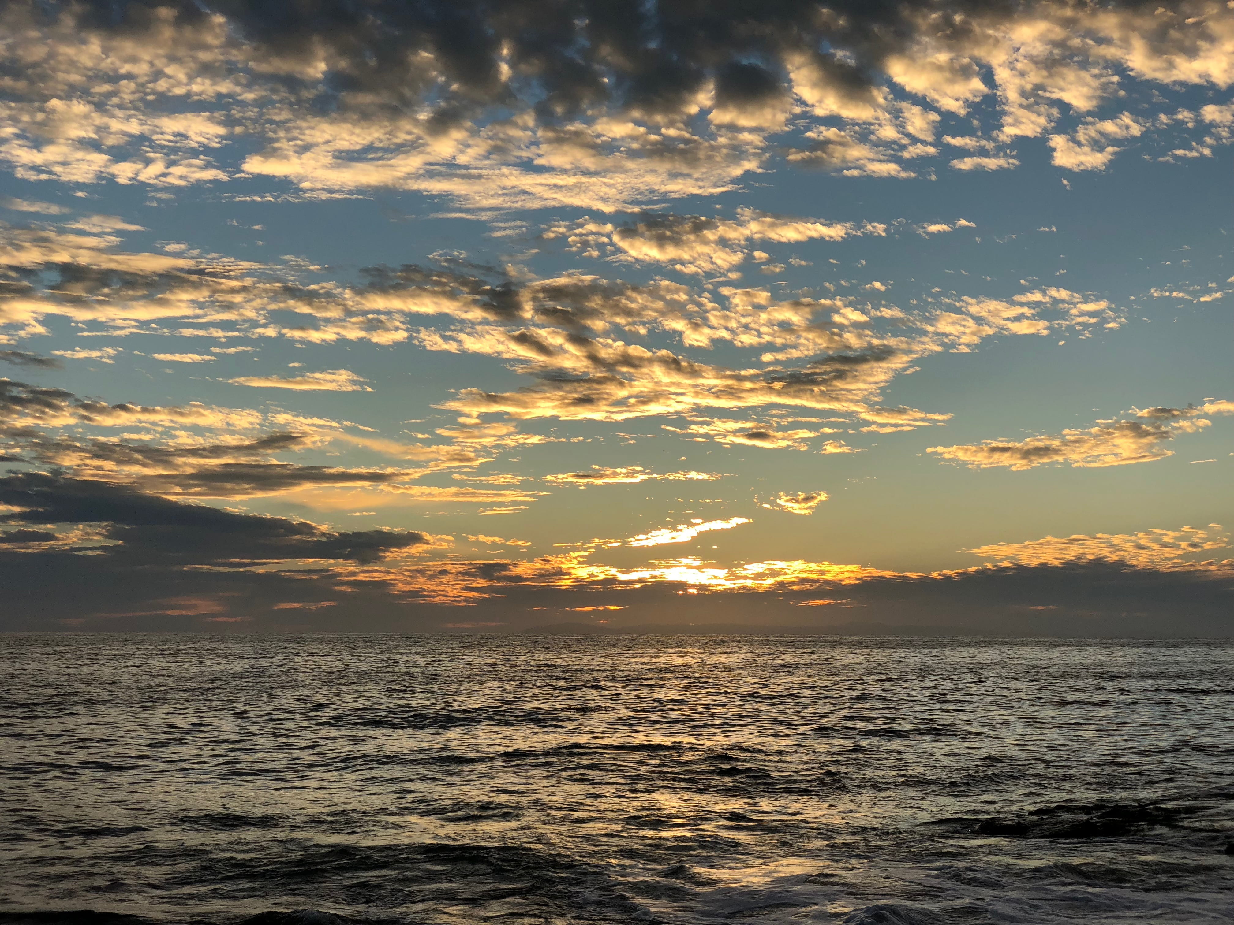 victoria beach, sea, outdoors, sky, waterfront, sun, tranquility, laguna beach, horizon over water, 4K, idyllic, dramatic sky, scenics - nature, horizon, HD Wallpaper