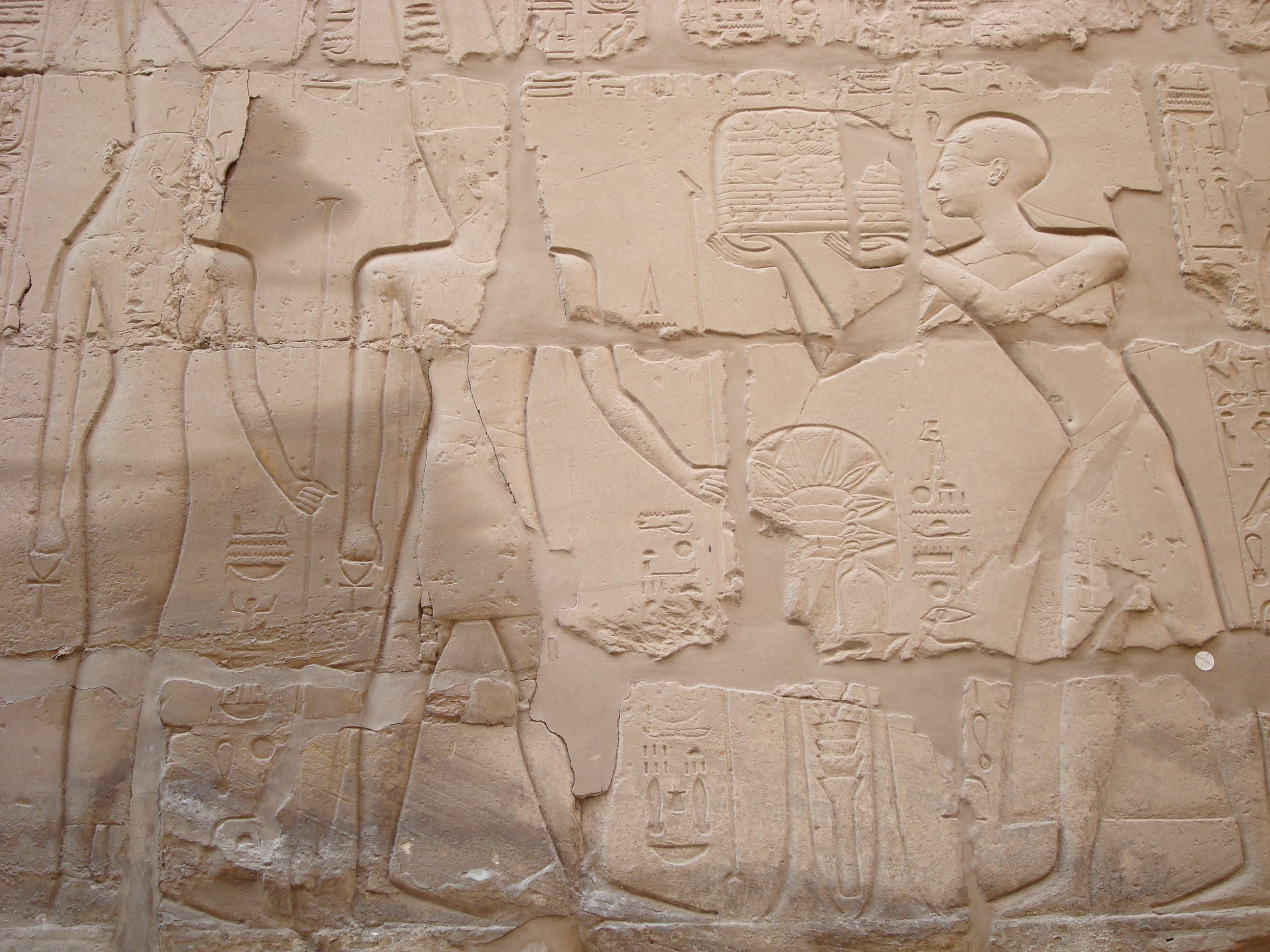 indoors, egypt, Egypt, old ruin, Stone, Temple, no people, hieroglyphe, bas relief, temple, 2K, representation, stone, close-up, religion, karnak, craft, HD Wallpaper