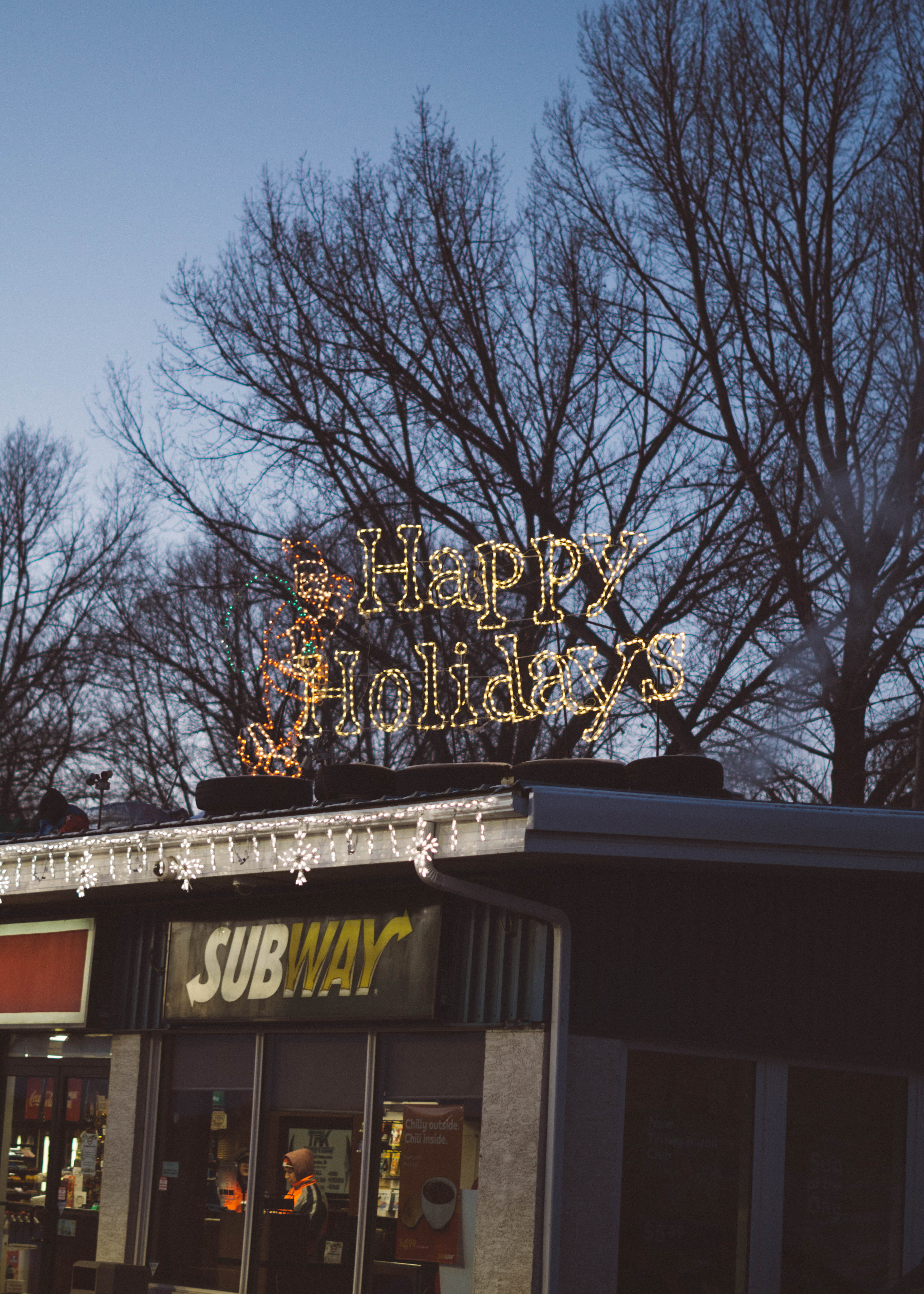 1.8, architecture, 5K, f1.8, canada, text, illuminated, built structure, building, low angle view, western script, branch, lumsden, city, day, no people, Phone HD Wallpaper