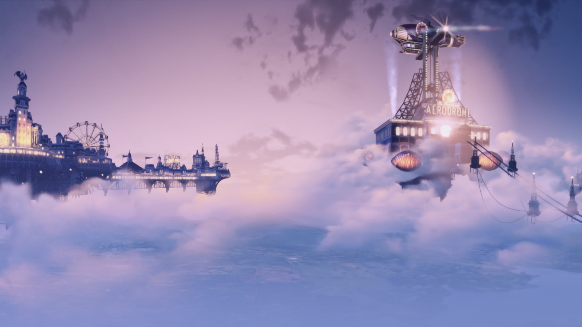 infinite, bioshock, 1080P, columbia, HD Wallpaper