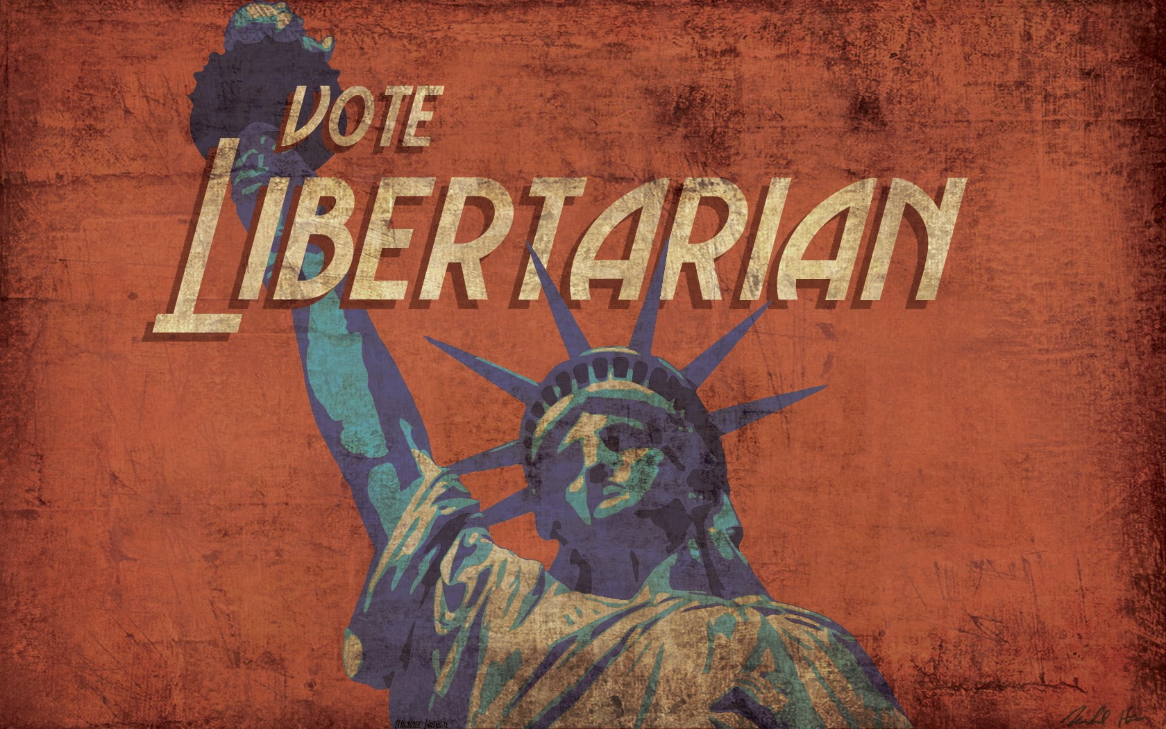 720P, Statue Of Liberty, Libertarian, HD Wallpaper