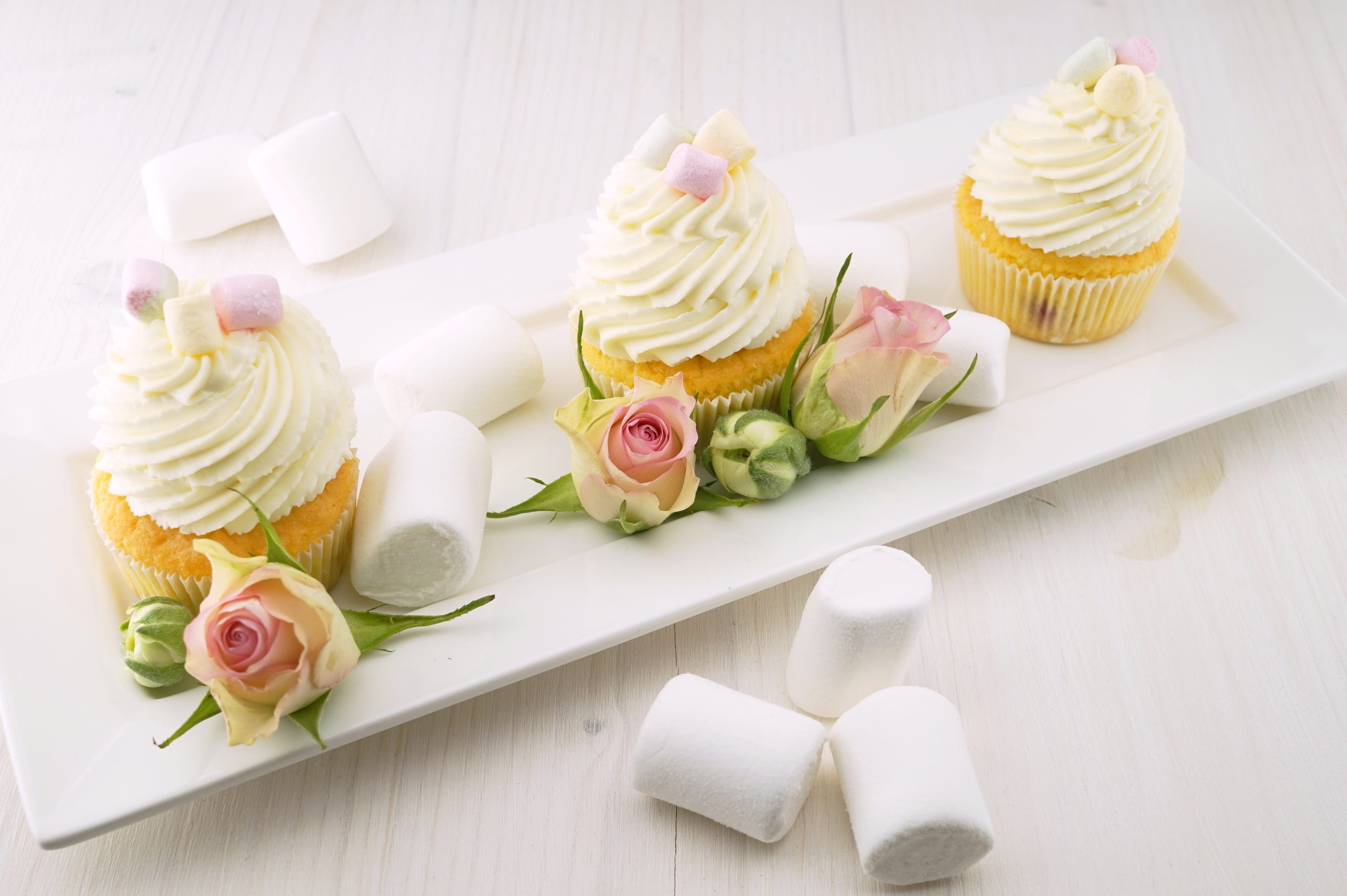homemade, ceramic, butter, pastry, rose, flowering plant, beauty in nature, food, table, rose - flower, sweet, cream, no people, indoors, candy, snack, HD Wallpaper