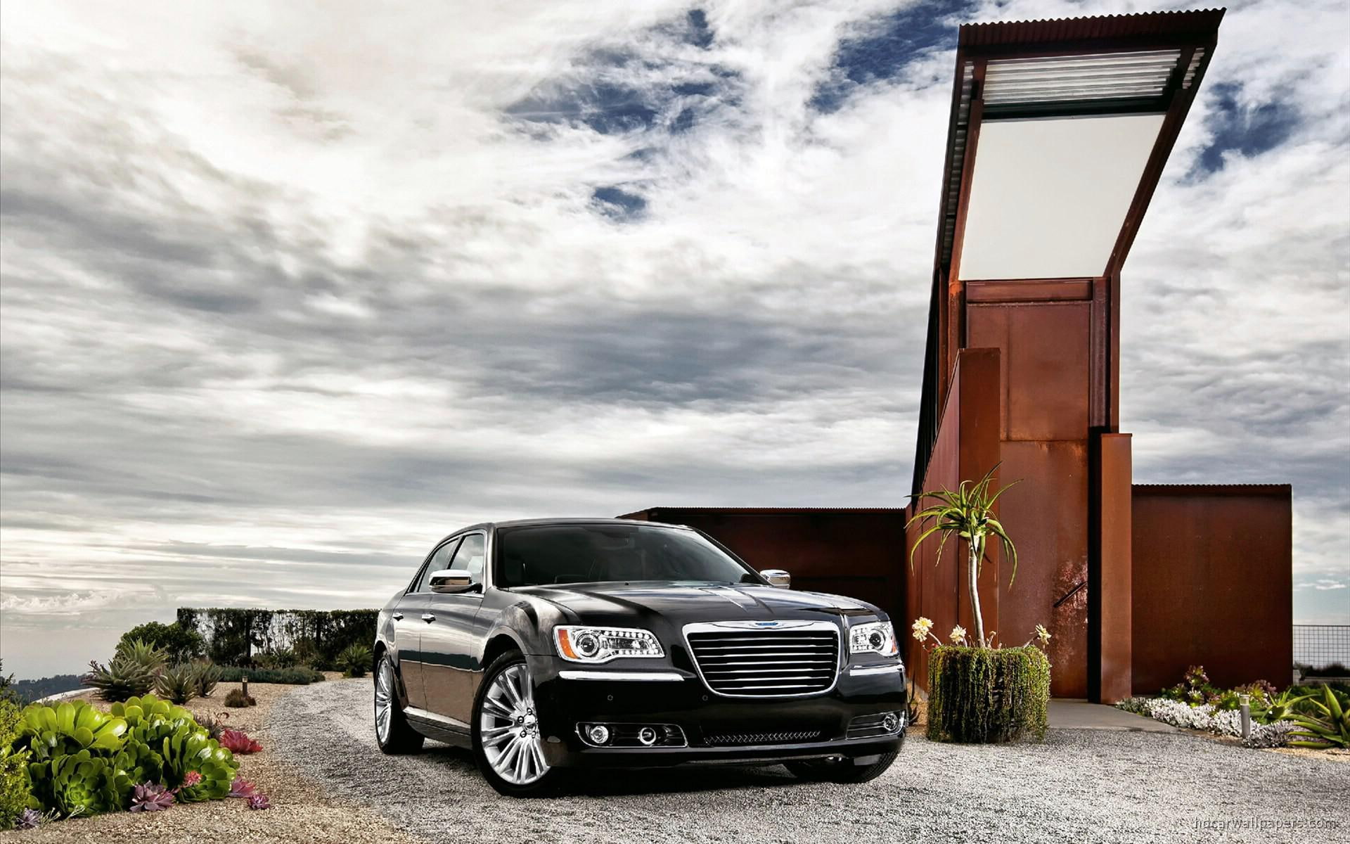 sedan, cars, 1080P, chrysler, black, other cars, 2011, HD Wallpaper