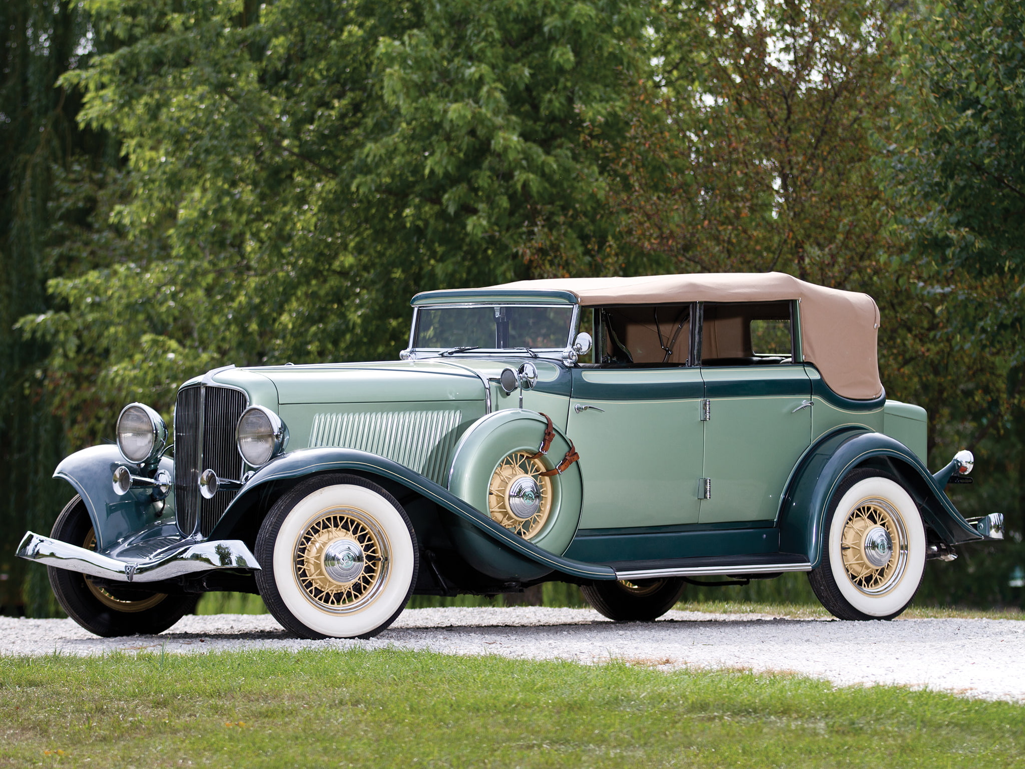 auburn, sedan, retro, luxury, 8 105, 1933, 1080P, convertible, HD Wallpaper