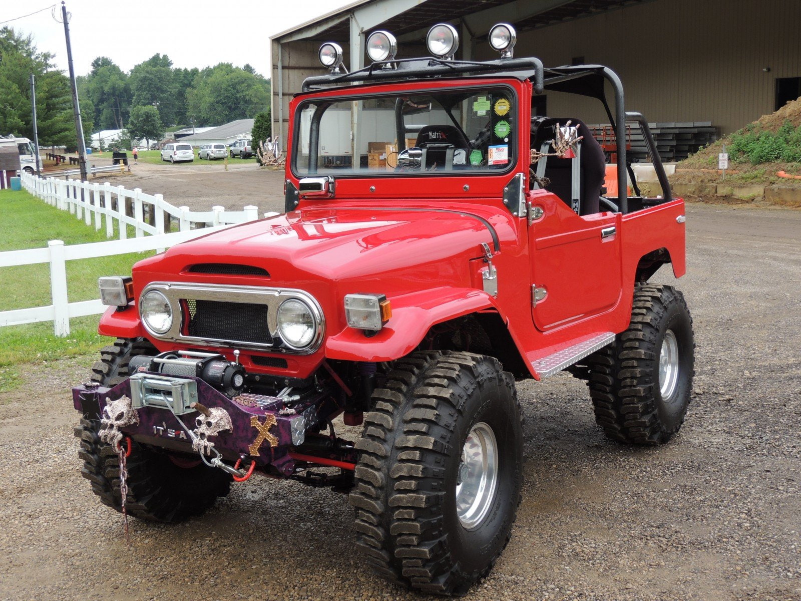 toyota, cruiser, 1977, 720P, land, rod, 4x4, custom, hot, suv, rods, HD Wallpaper