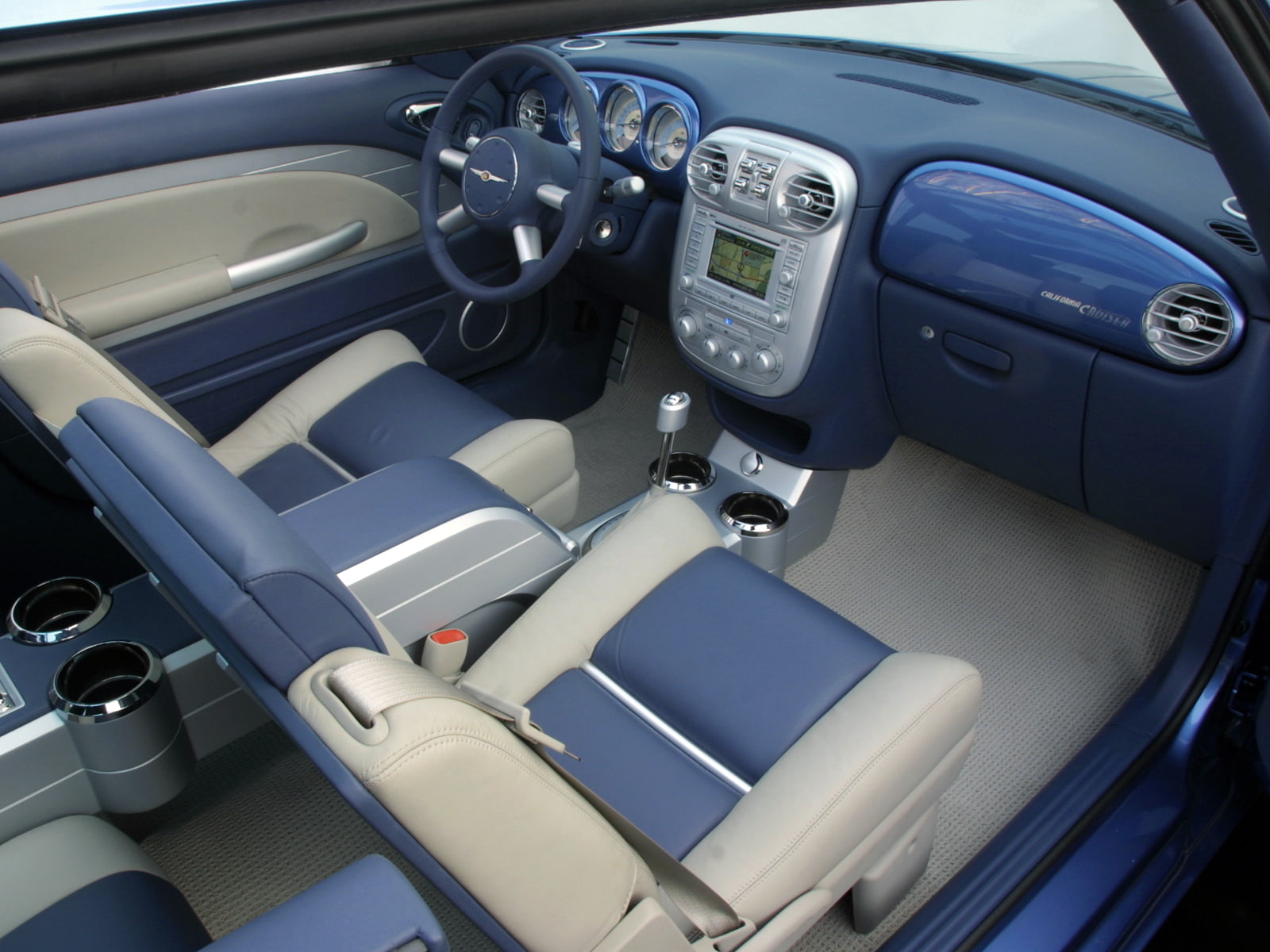 interior, california, chrysler, suv, 720P, tuning, custom, cruiser, concept, 2002, HD Wallpaper
