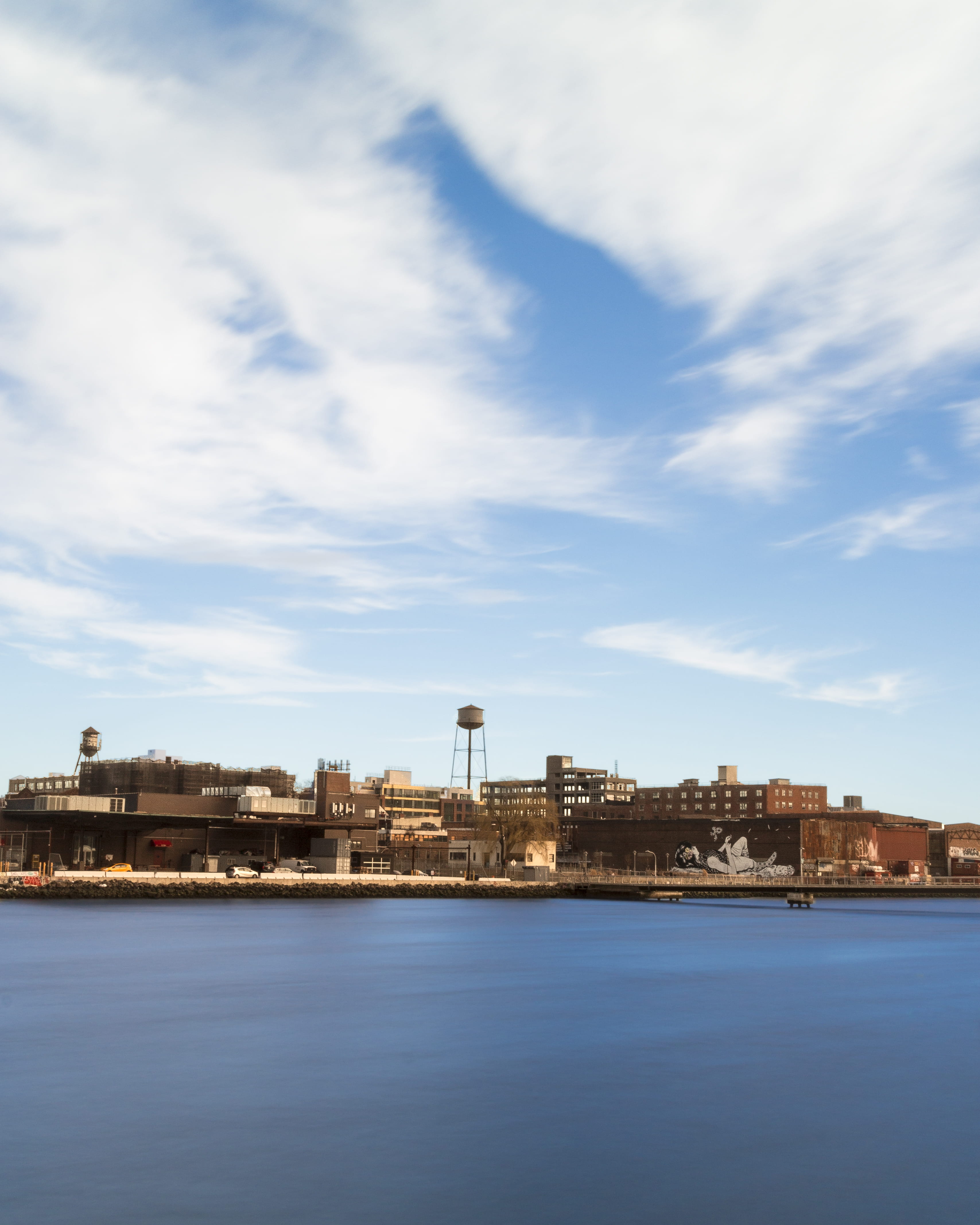coffee shop, travel destinations, america, local, united states, graffity, broke, greenpoint, architecture, clouds, city, outdoors, usa, waterfront, nature, Phone HD Wallpaper