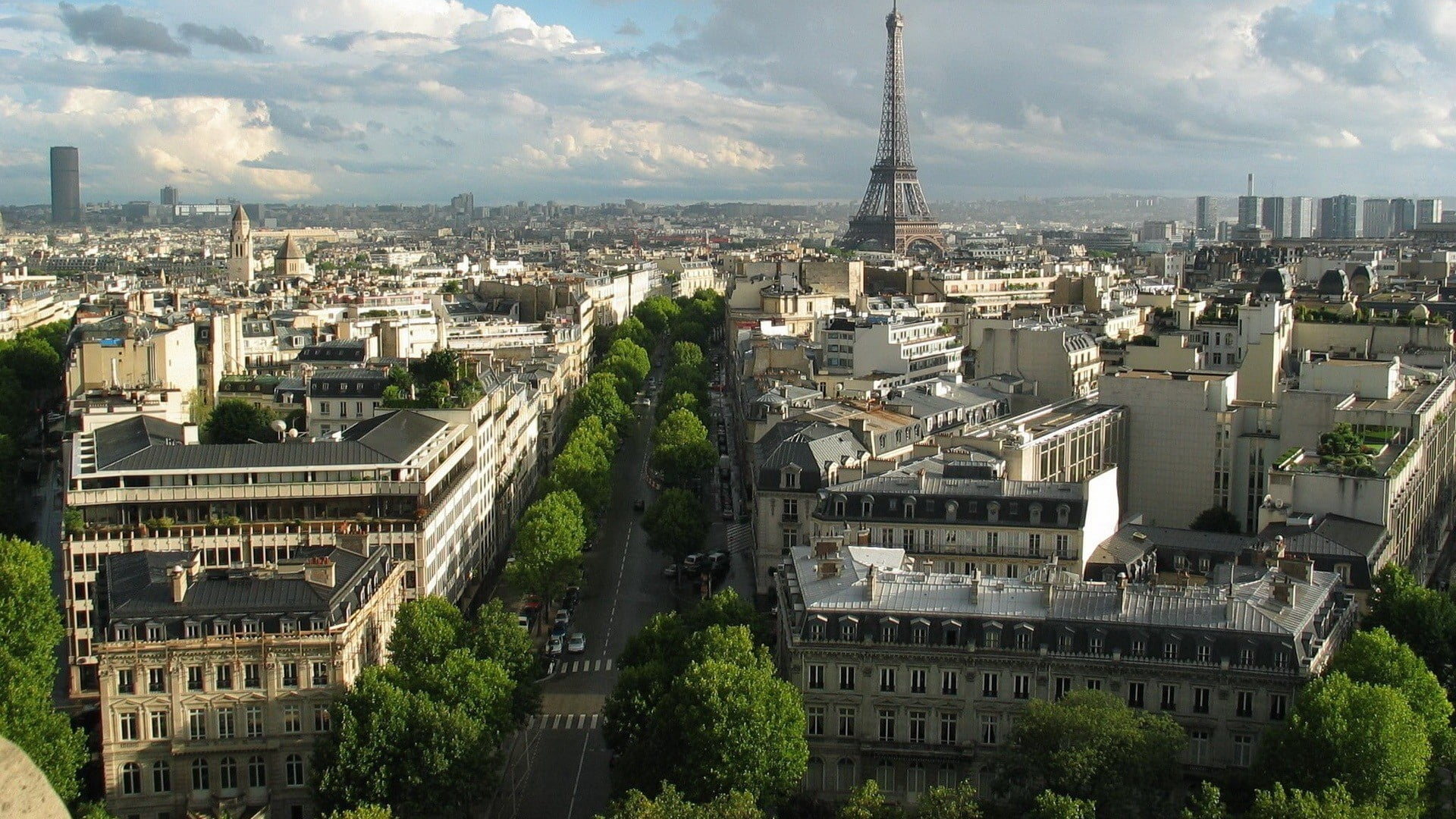 tourism, roof, office building exterior, tower, tall - high, famous Place, paris, france, nature, outdoors, city, cloud - sky, travel, day, capital Cities, HD Wallpaper