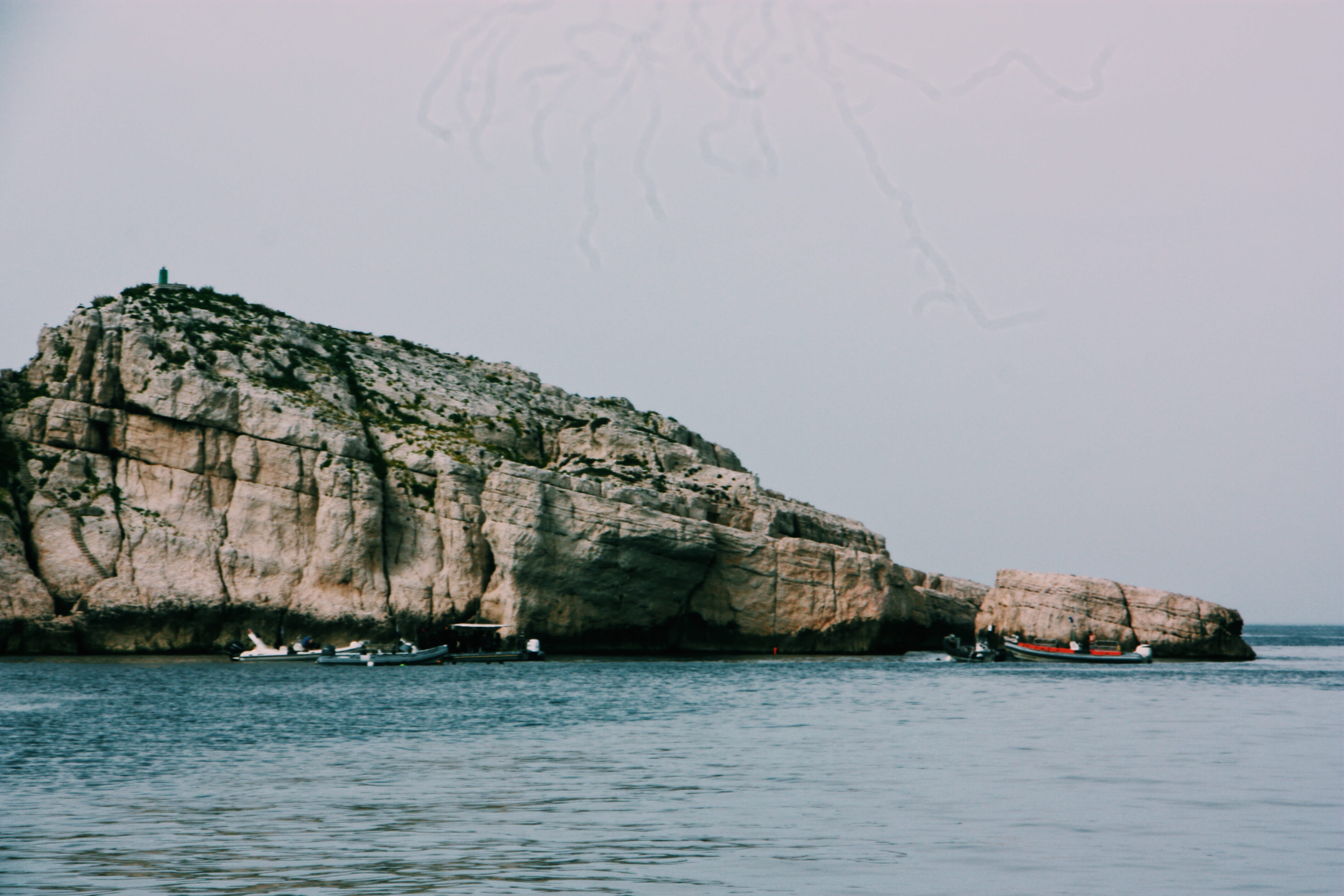 day, eroded, beauty in nature, nature, île de frioul, shore, cliff, island, france, no people, 4K, land, water, rock - object, sea, rock, scenics - nature, HD Wallpaper
