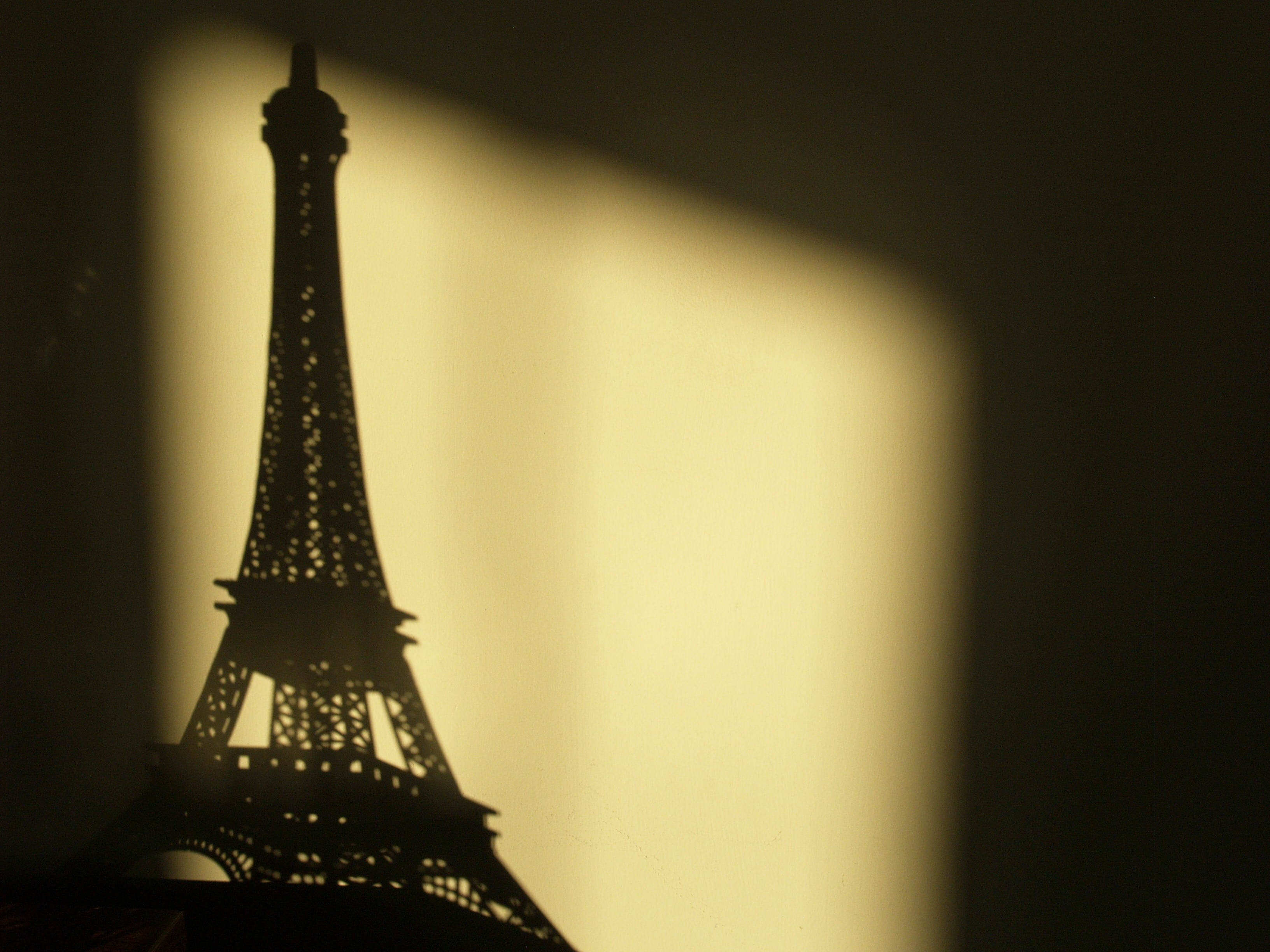metal, france, low angle view, architecture, tall - high, tower, shadow of the eiffel, no people, paris, indoors, europe, eiffel Tower, travel, illuminated, HD Wallpaper