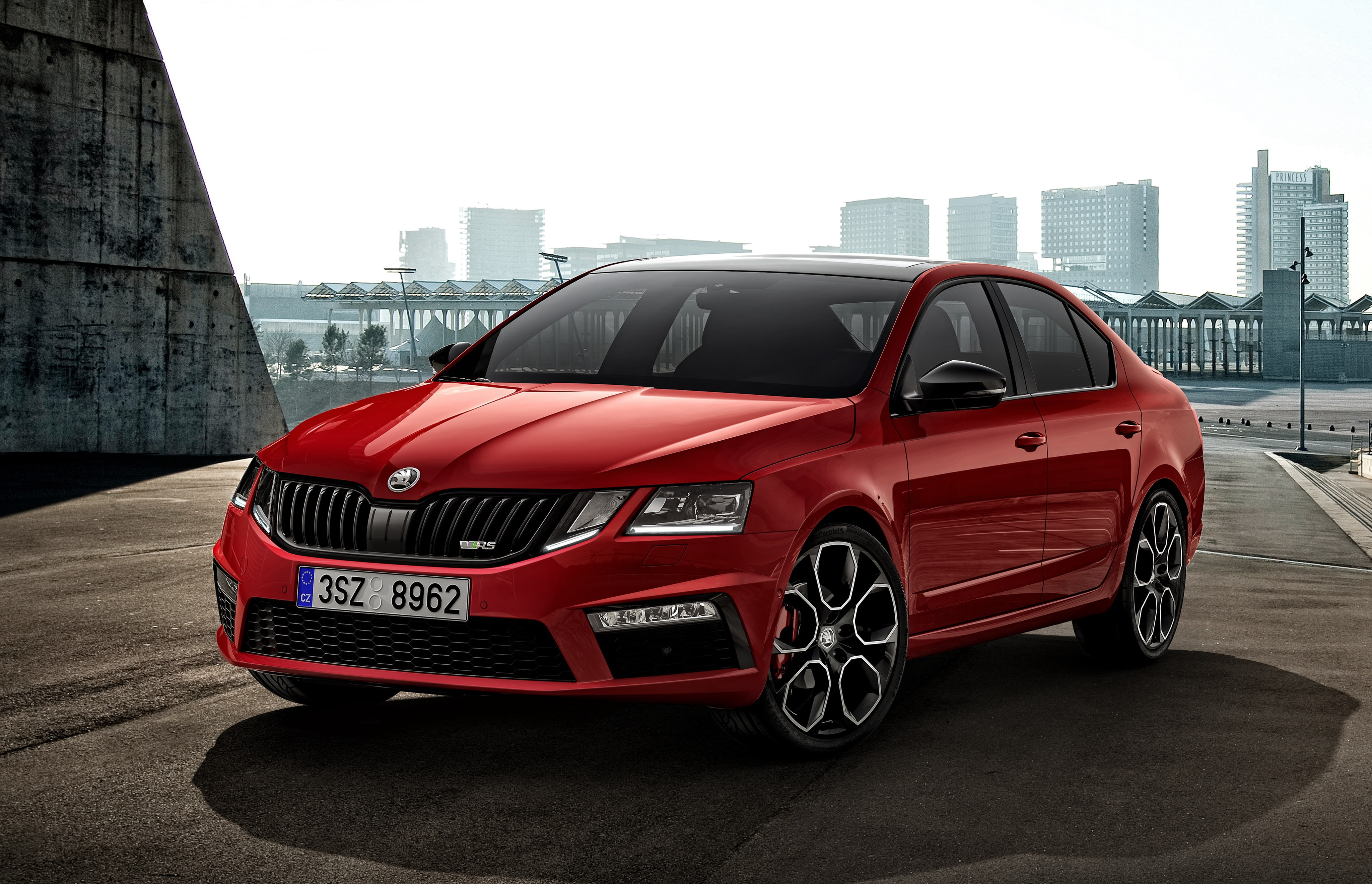 4K, Skoda, Octavia, HD Wallpaper