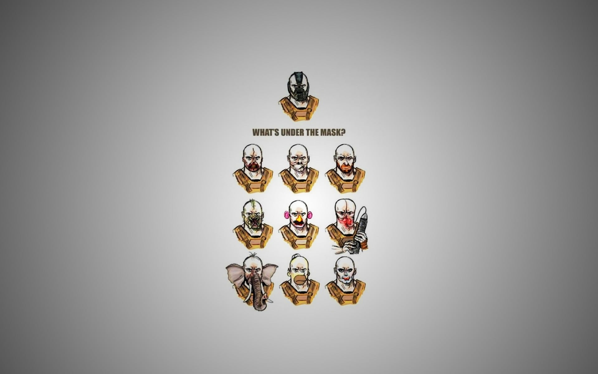 single object, wealth, male likeness, The Dark Knight Rises, no people, gold colored, luxury, mask, white background, cut out, still life, gray background, HD Wallpaper