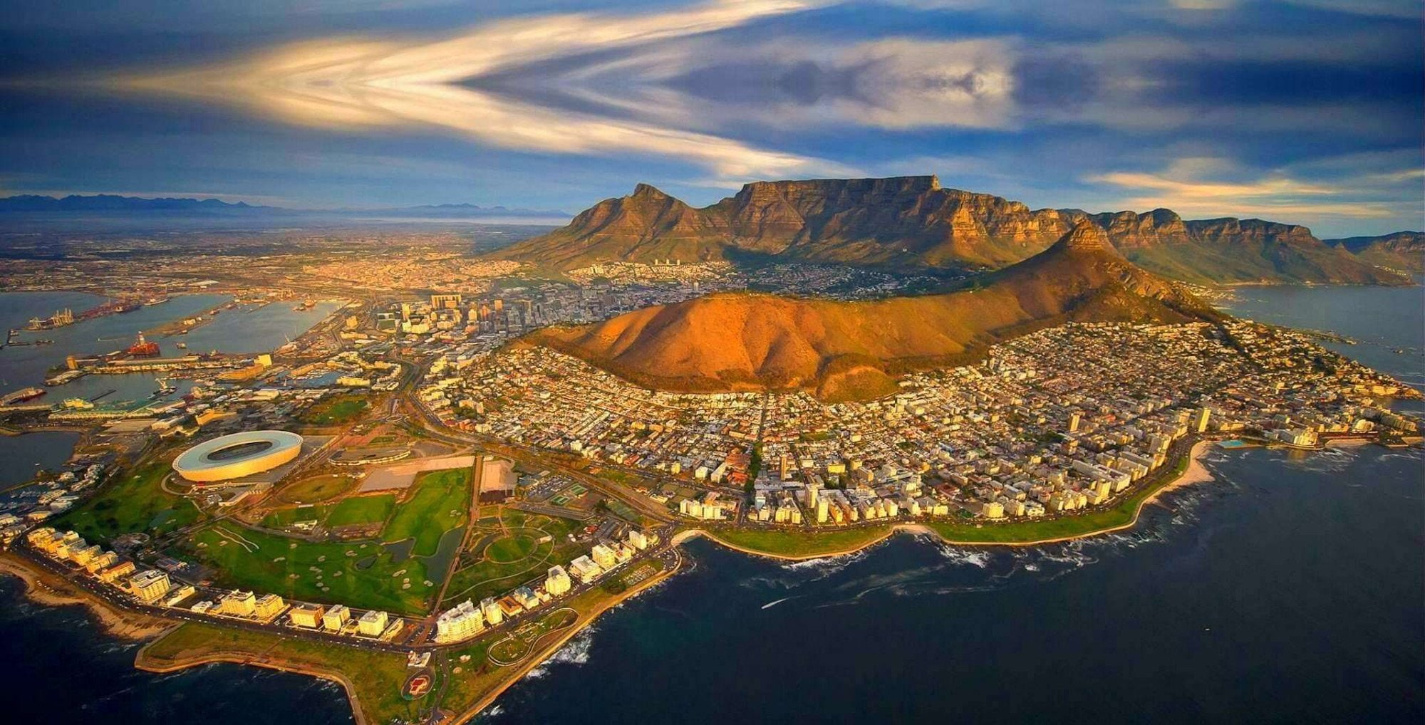 1080P, sudafrica, ciudad, cabo, del, HD Wallpaper