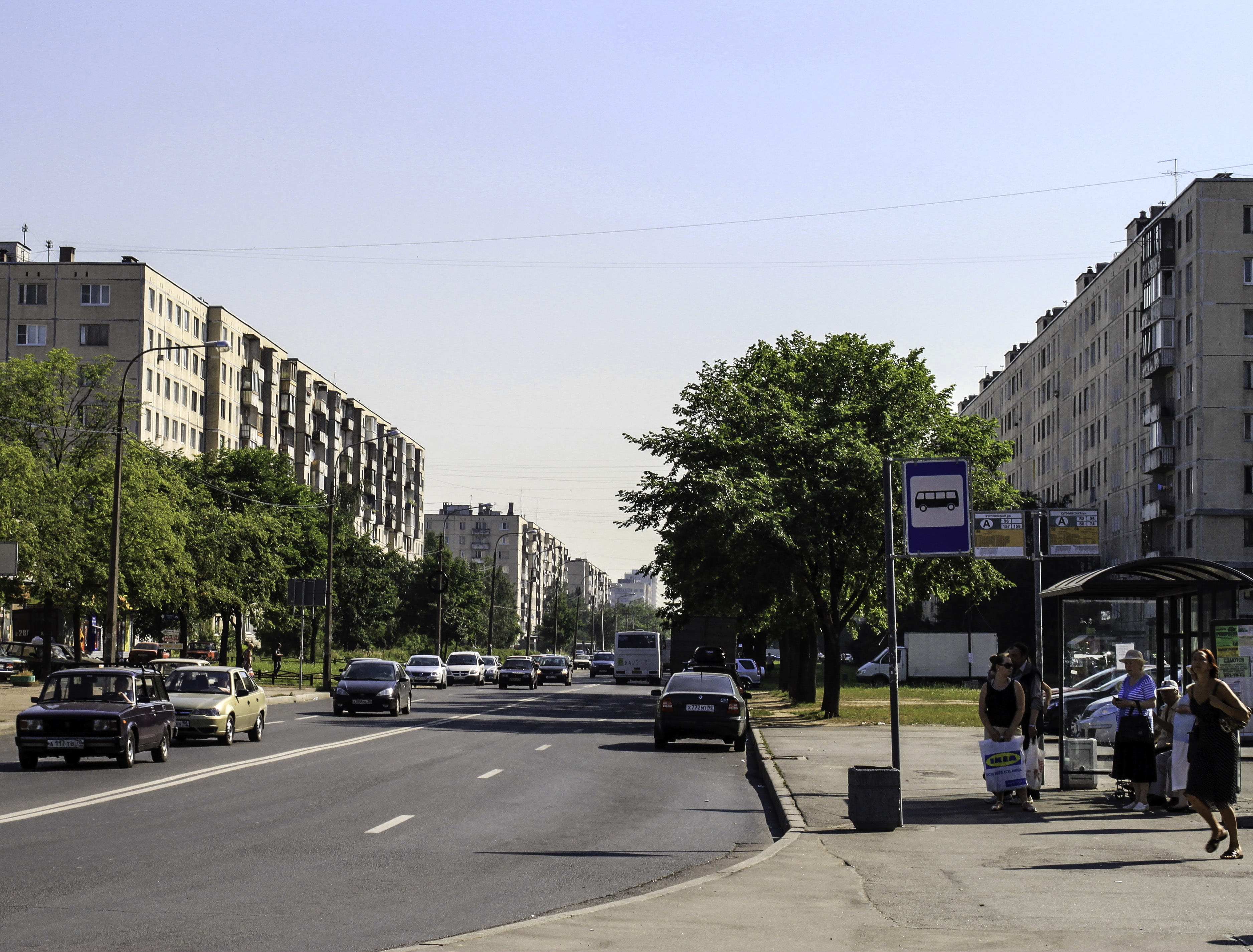 petersburg, day, architecture, urban Scene, direction, tree, transportation, era, public domain, city Life, 2K, people, nature, photo, incidental people, HD Wallpaper
