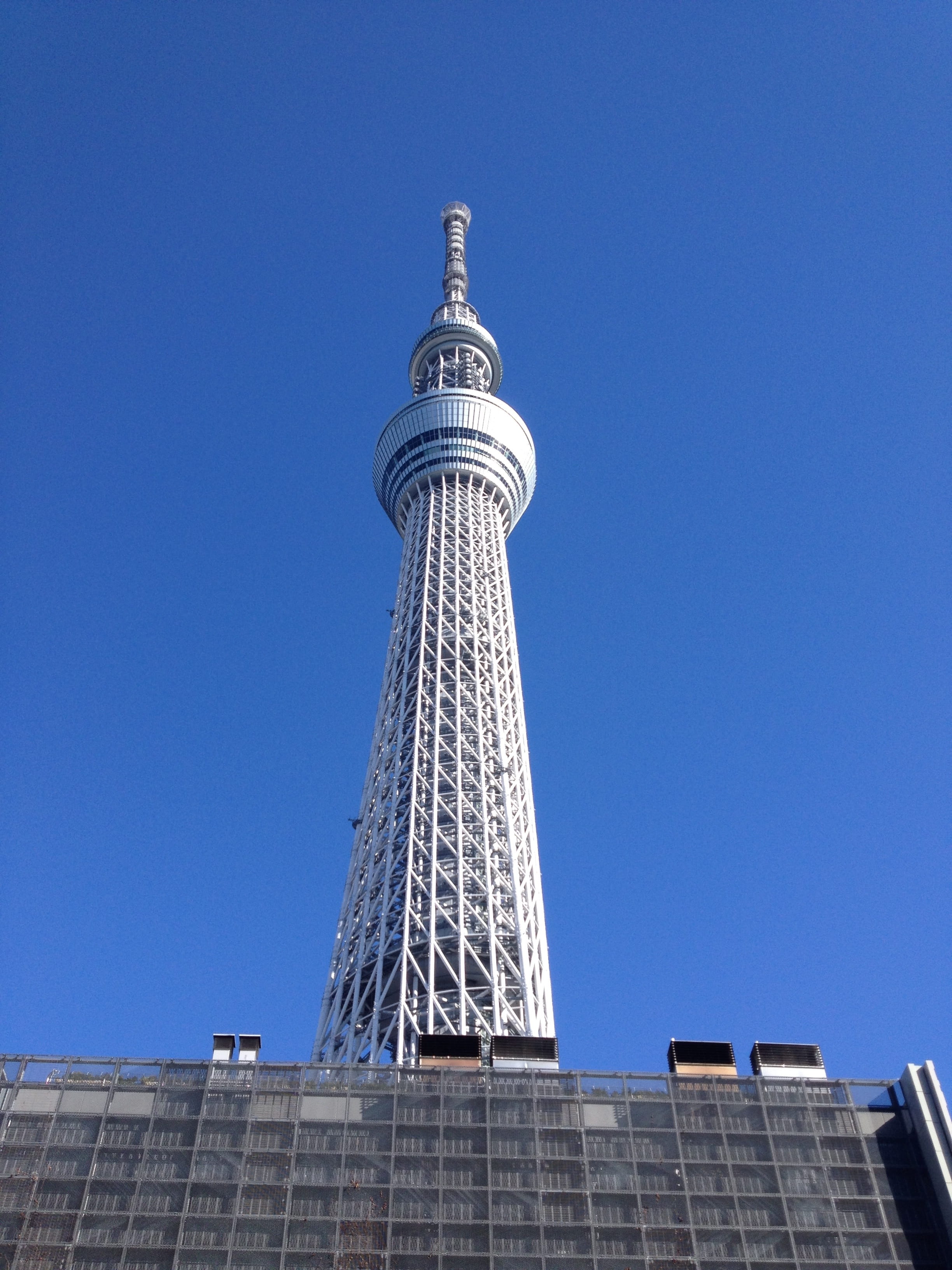 skyline, building, copy space, nature, view, communication, outdoors, no people, Japan, tokyo, low angle view, travel destinations, day, Tokyo Sky Tree, Phone HD Wallpaper