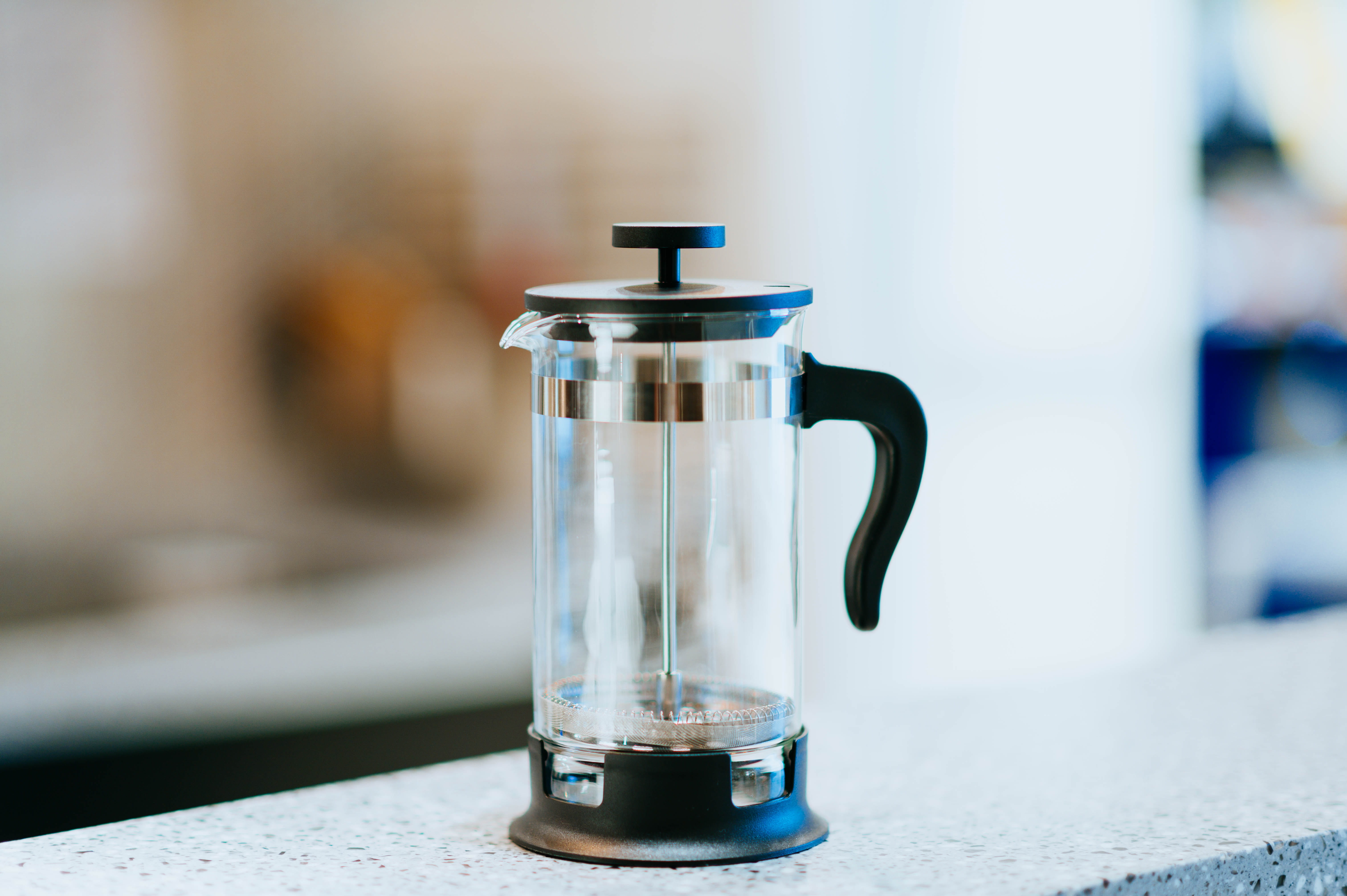 container, sundial, still life, coffee cup, bottle, appliance, food and drink, indoors, jar, household equipment, brick, 5K, table, transparent, mixer, HD Wallpaper