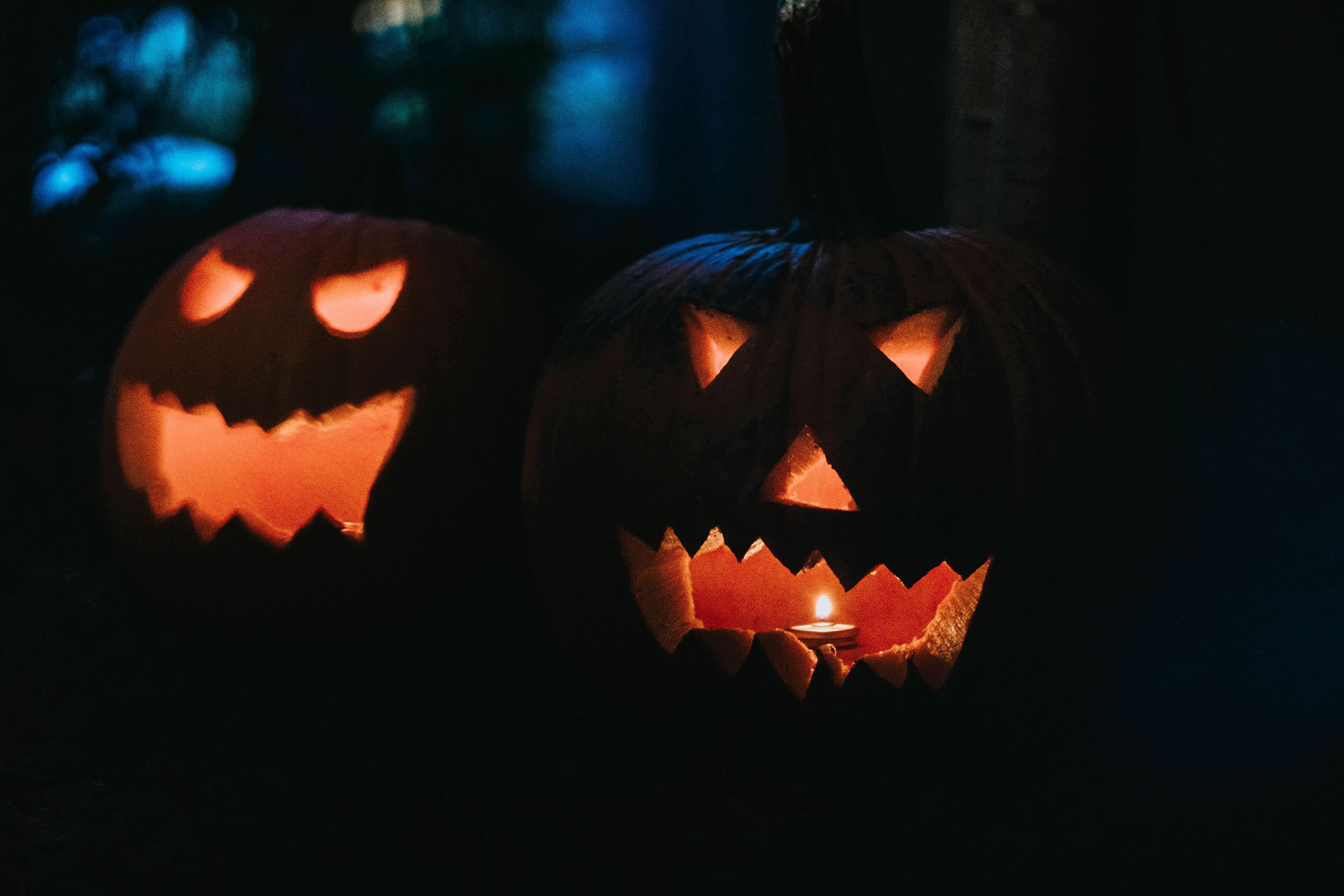 anthropomorphic face, o, 5K, lantern, squash, pumpkin, halloween, crowd, representation, jack o lantern, jack, united states, art and craft, creativity, HD Wallpaper