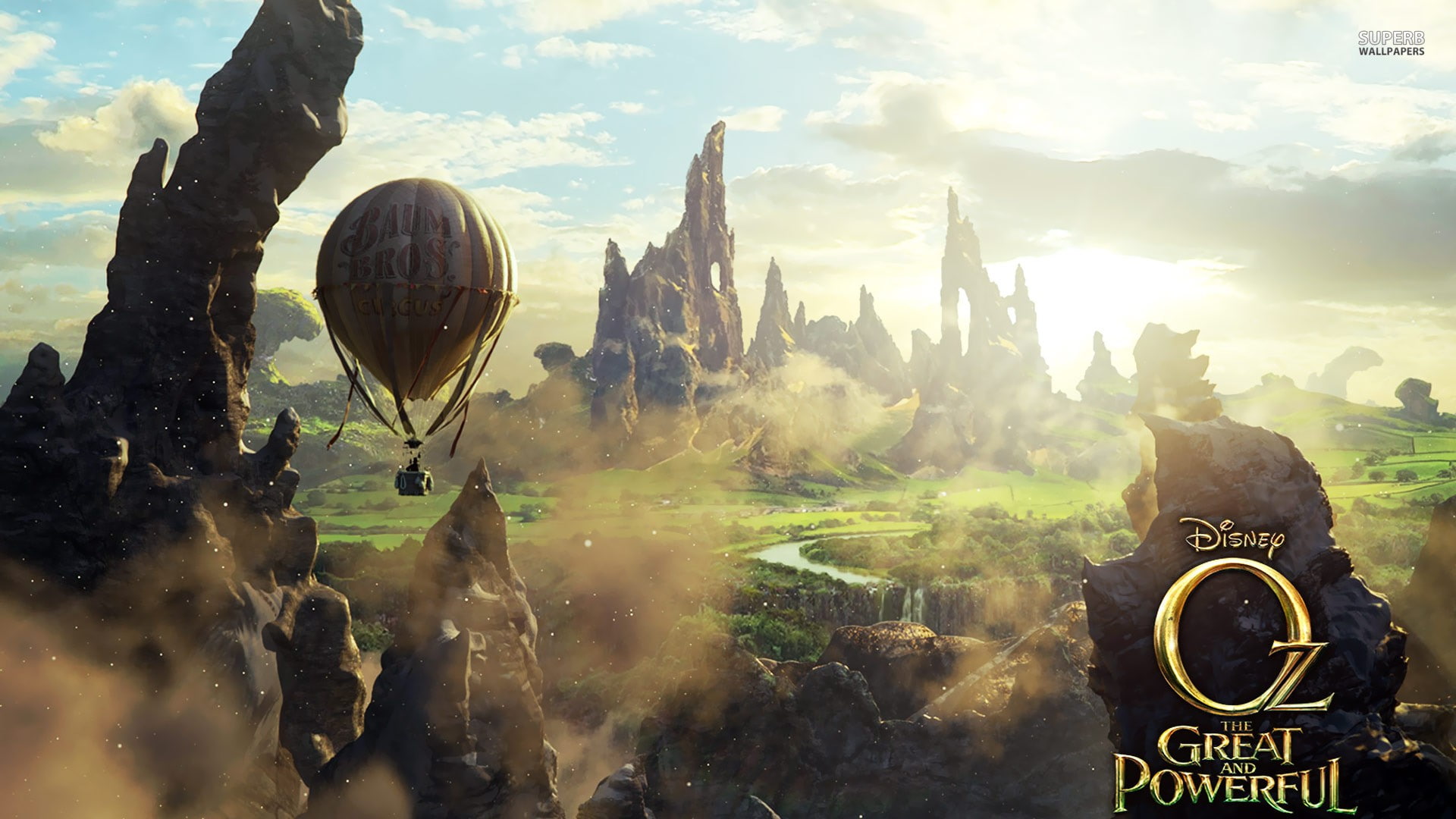 1080P, Oz The Great And Powerful, HD Wallpaper