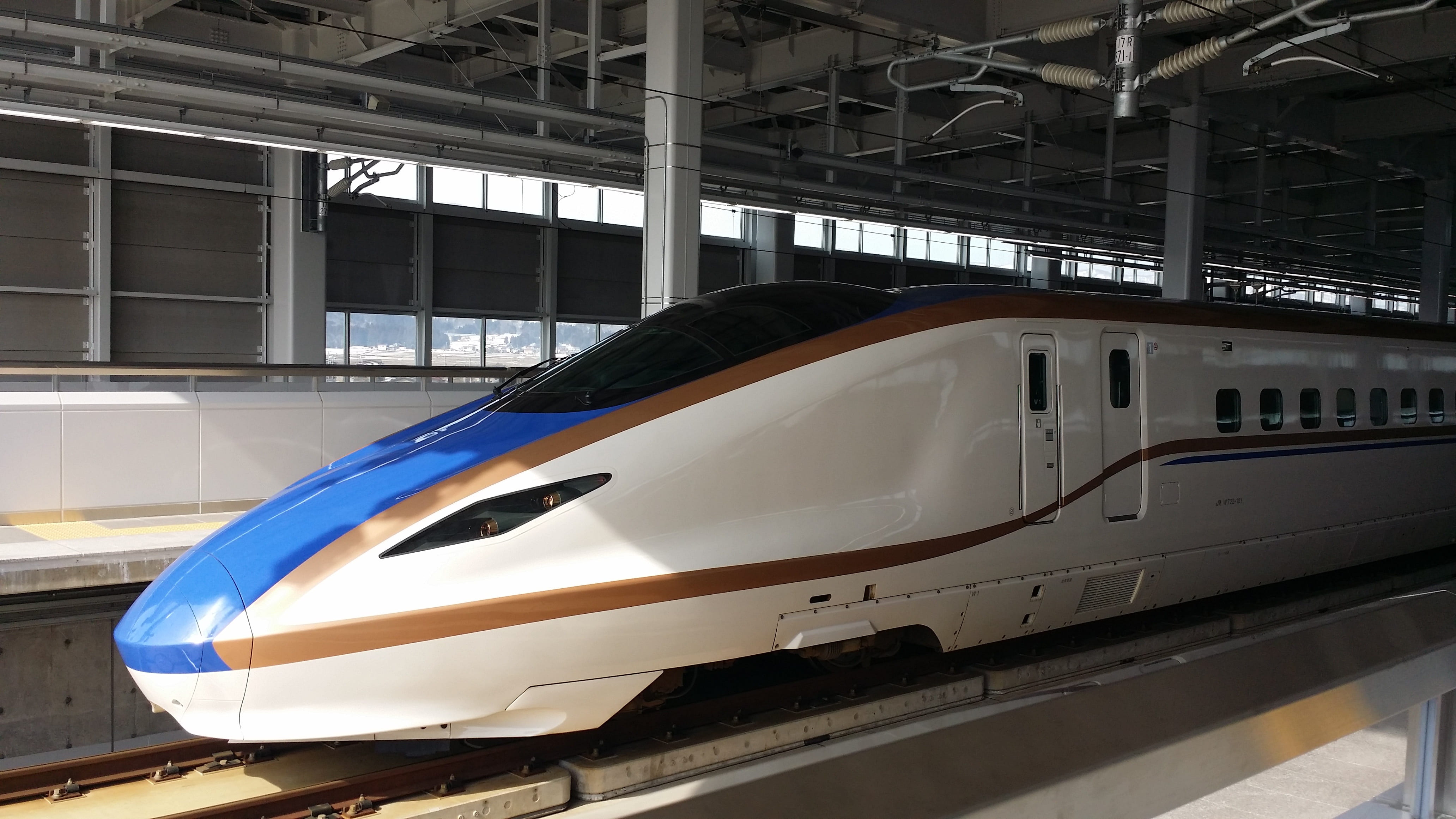 commercial airplane, modern, air vehicle, no people, home, architecture, departure, station, i, train, journey, rail transportation, bullet train, 4K, HD Wallpaper