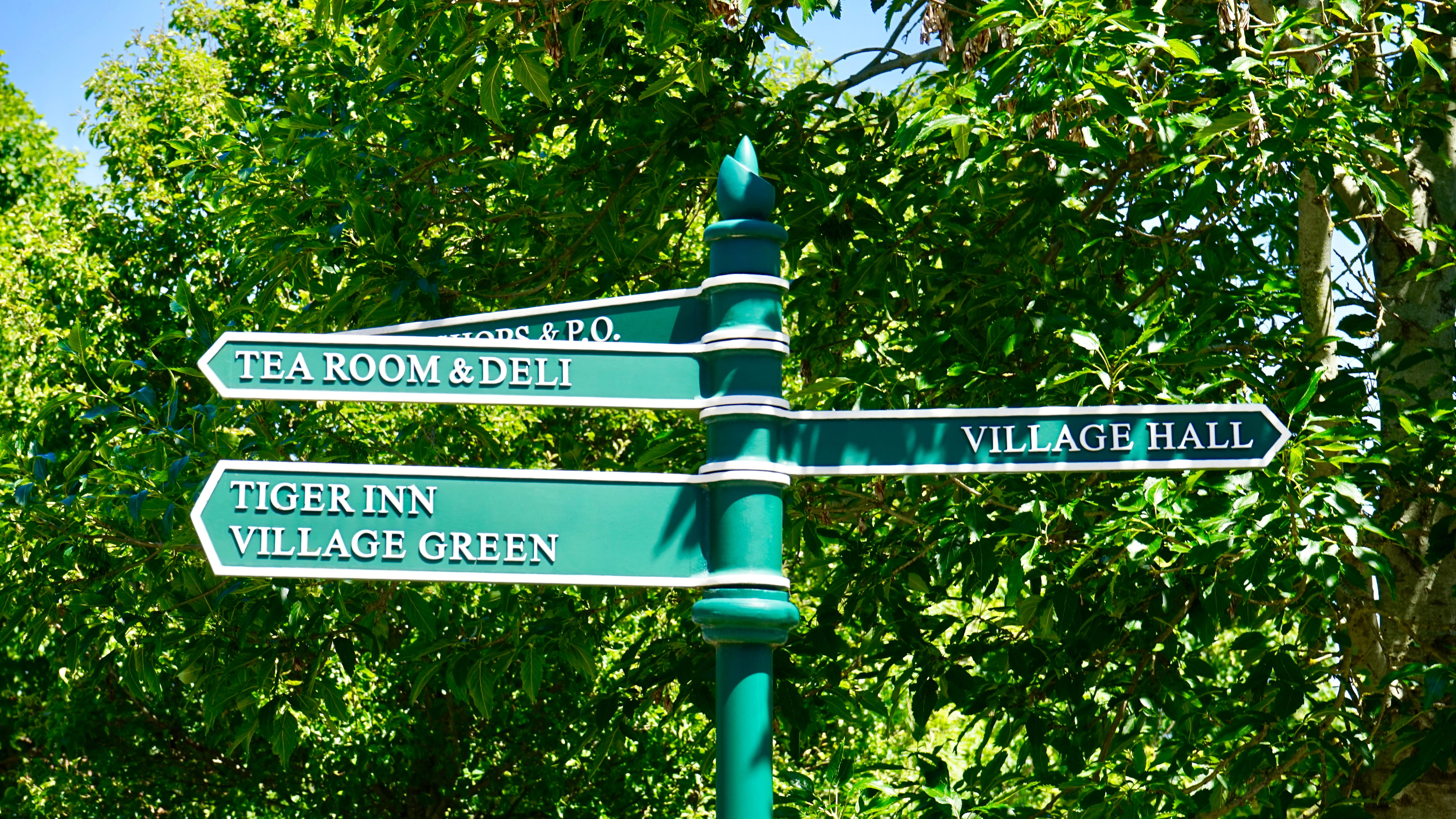 road Sign, crossroads, tree, information sign, symbol, Sign Post, guidance, arrow symbol, directional, Directions, information, advice, sign, communication, HD Wallpaper