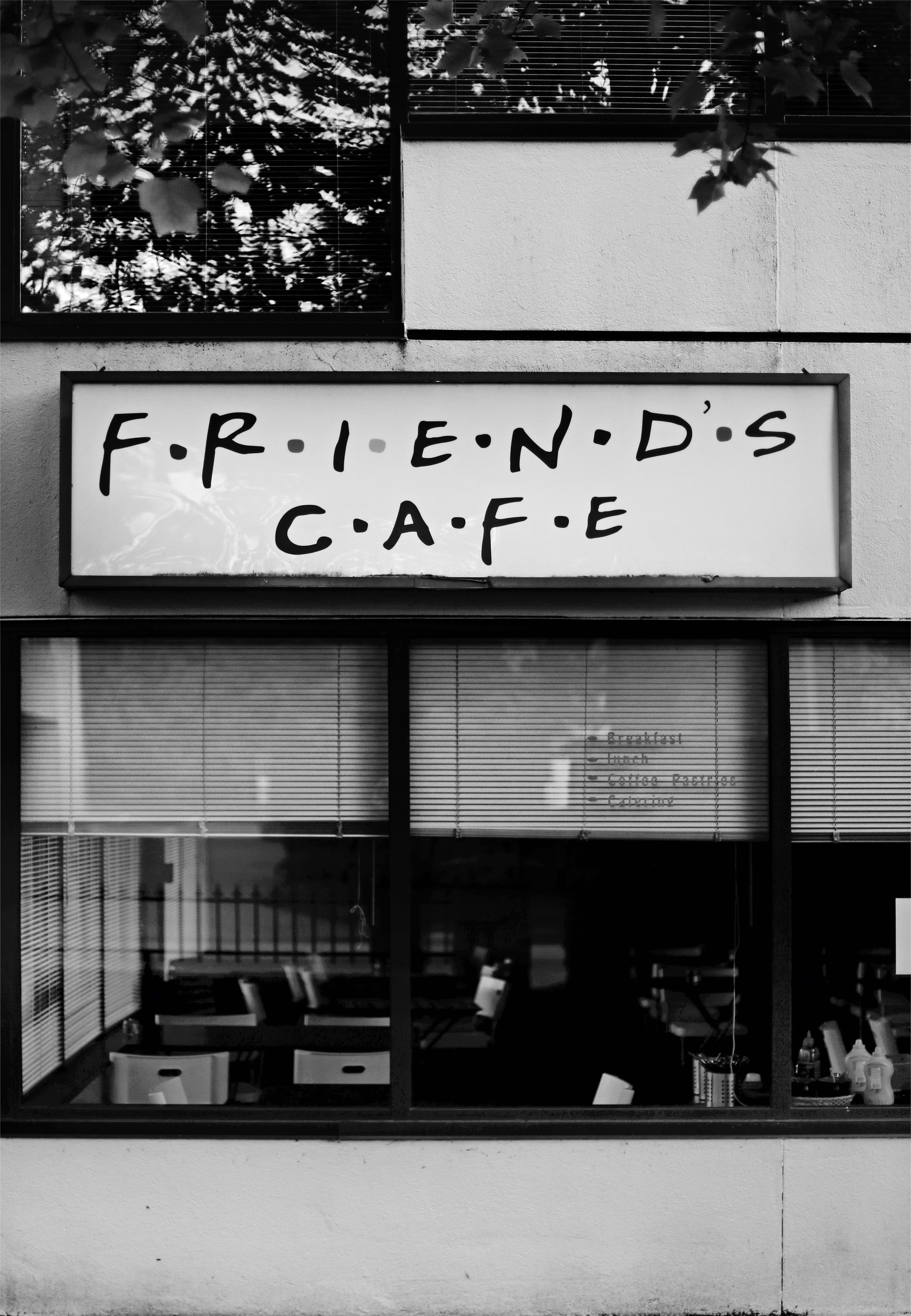 business, friends, food and drink, building exterior, scale, f, s, outdoors, day, communication, city, store, window, glass - material, sign, architecture, Phone HD Wallpaper