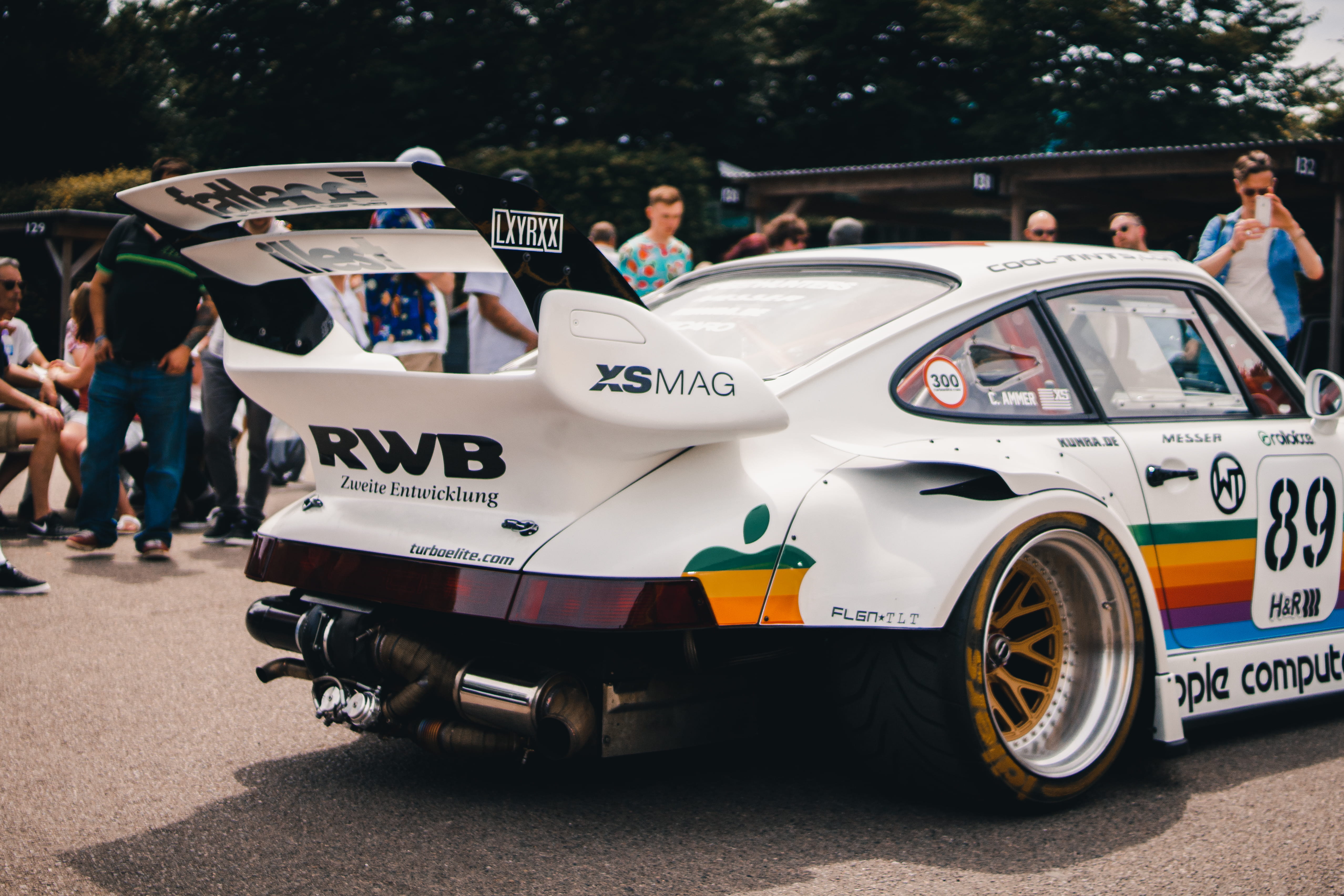real people, group of people, apparel, mode of transportation, day, formula one, machine, outdoors, spoke, city, people, custom, motor vehicle, women, sports car, HD Wallpaper