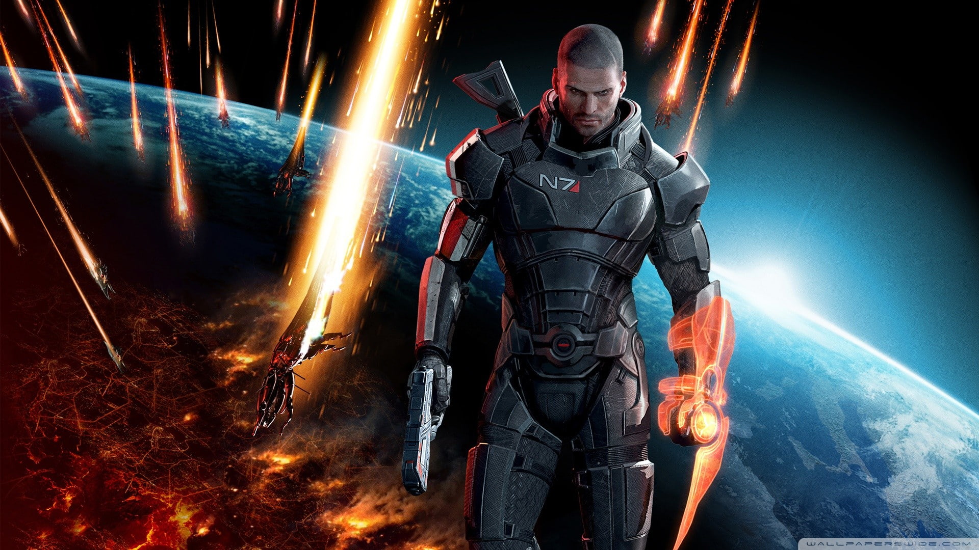 1080P, Mass Effect, video games, Mass Effect 3, HD Wallpaper