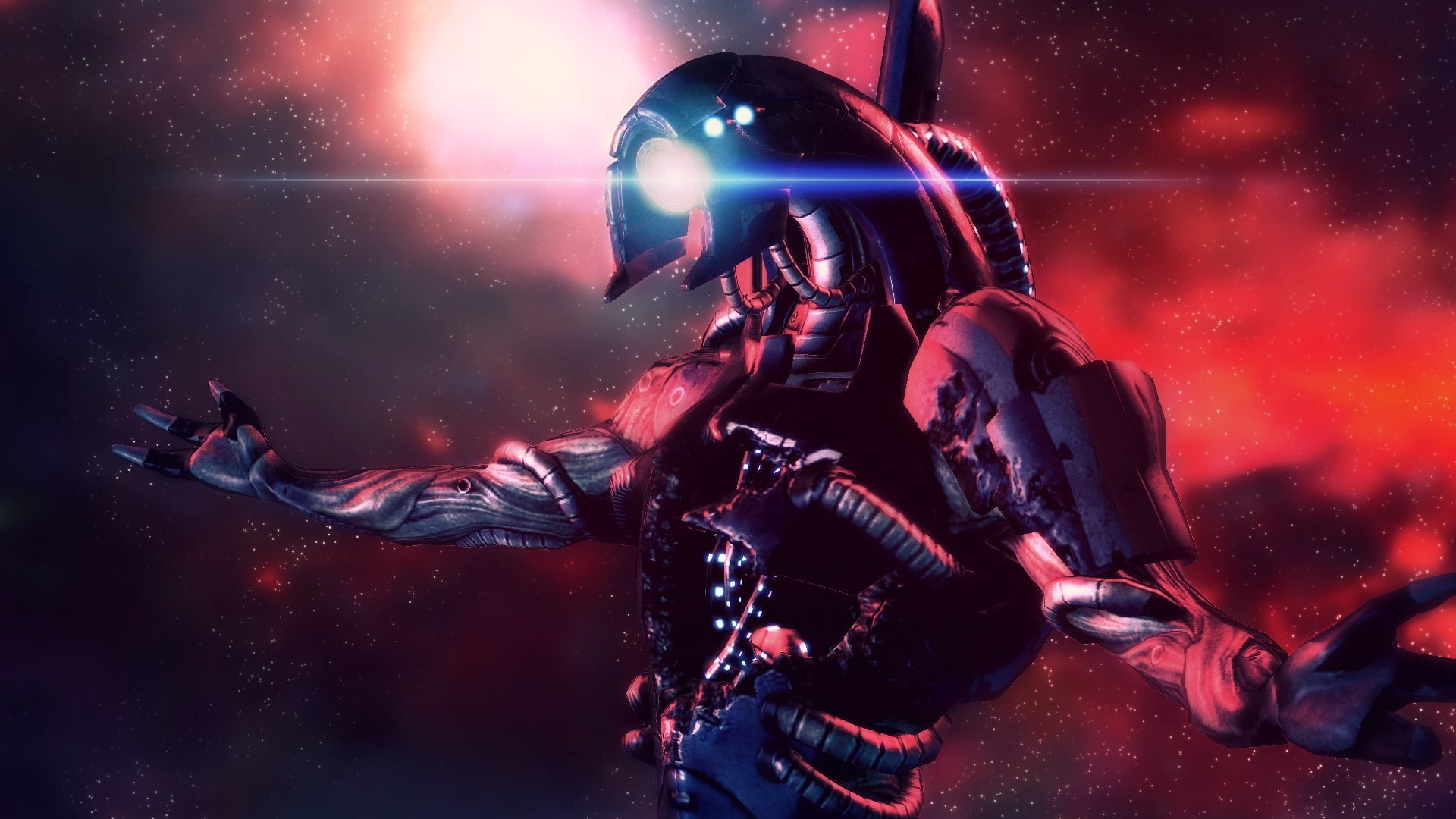1080P, Mass Effect, Legion, space, Geth, Mass Effect 2, HD Wallpaper
