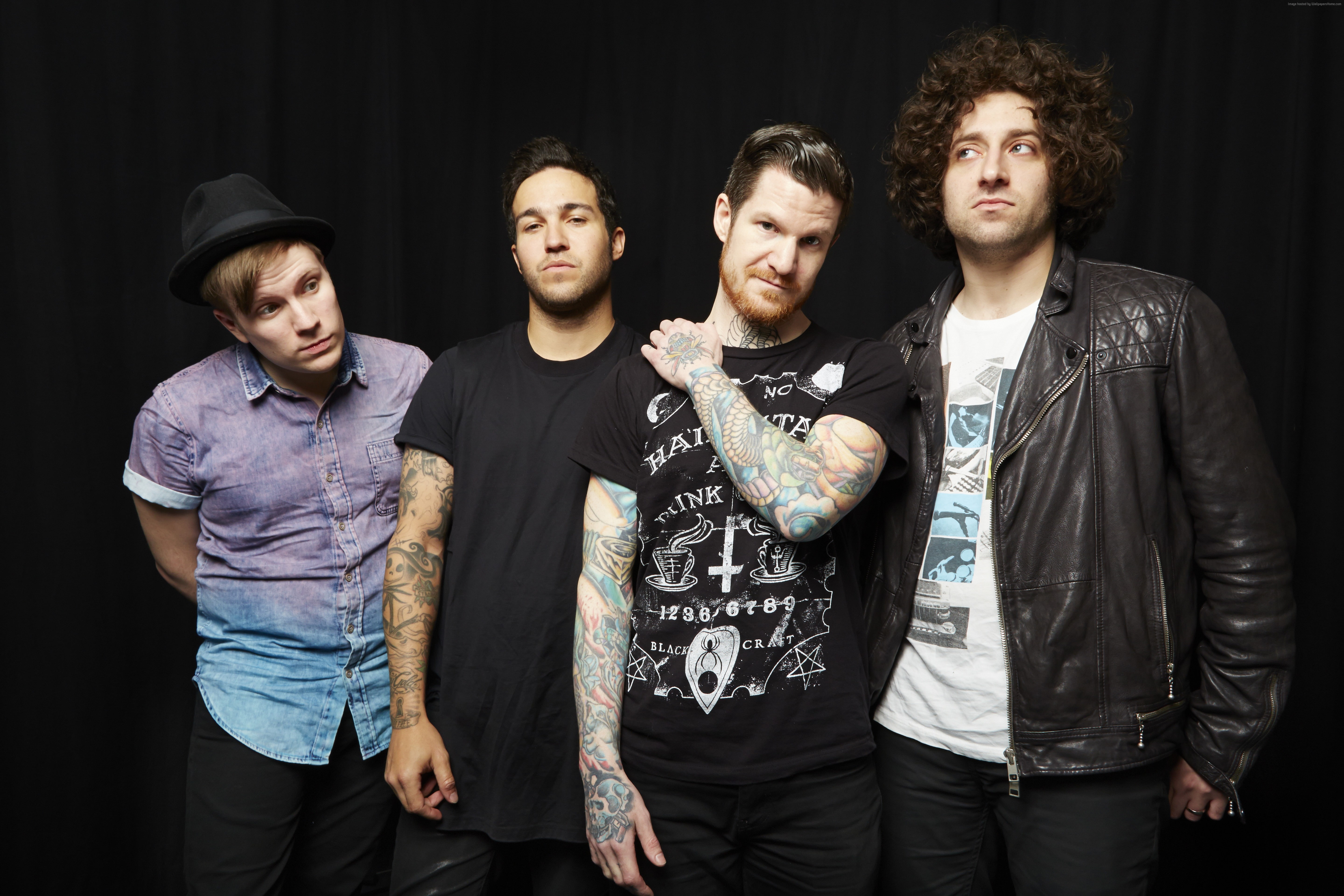 Patrick Stump, Top music artist and bands, Peter Wentz, Fall Out Boy, Andrew John Hurley, 5K, Joseph Mark Trohman, HD Wallpaper